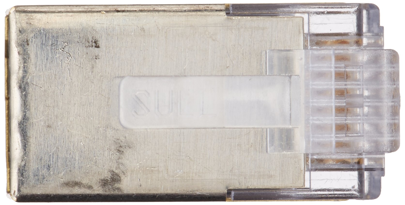 Platinum Tools 100020 Ez Rj45 Shielded Cat5E/6, (Internal Ground). 50/Bag.(Pack Of 50) , Green