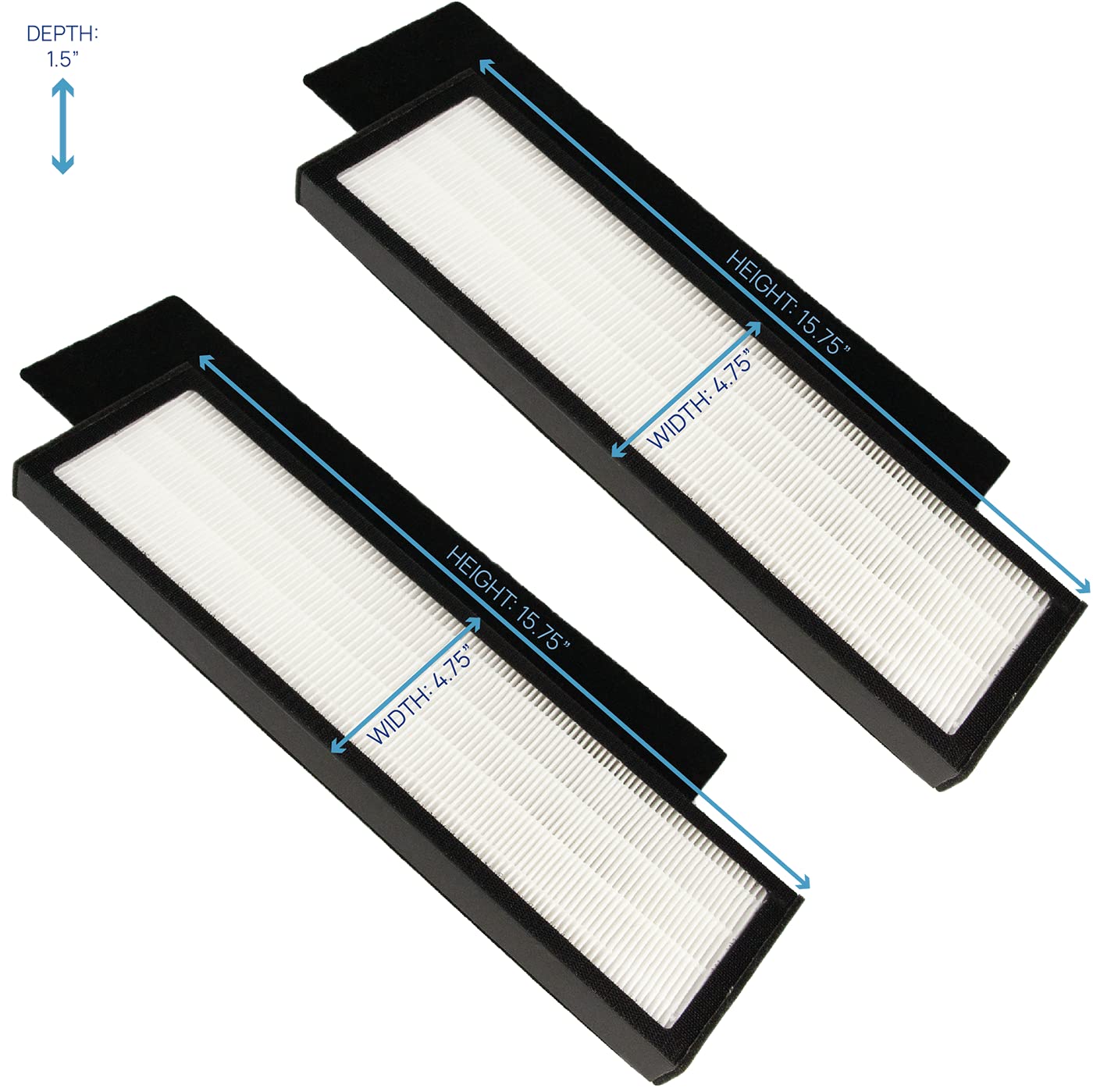 Filter Bros Hepa Filter B Replacement Fits Germguardian Flt48252Pk Ac4825 Ac4900