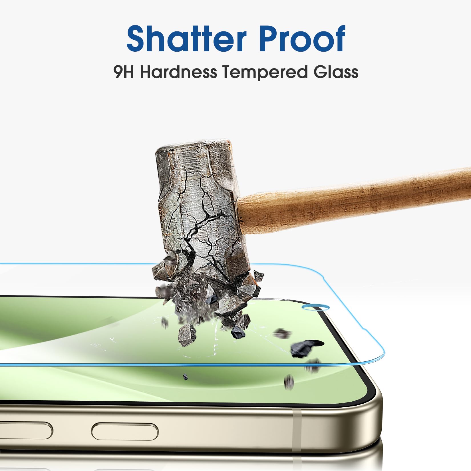 Amfilm Auto-Alignment Onetouch For Google Pixel 10 Pro Xl [6.8] Screen Protector Tempered Glass,30 Seconds Installation,Bubble F