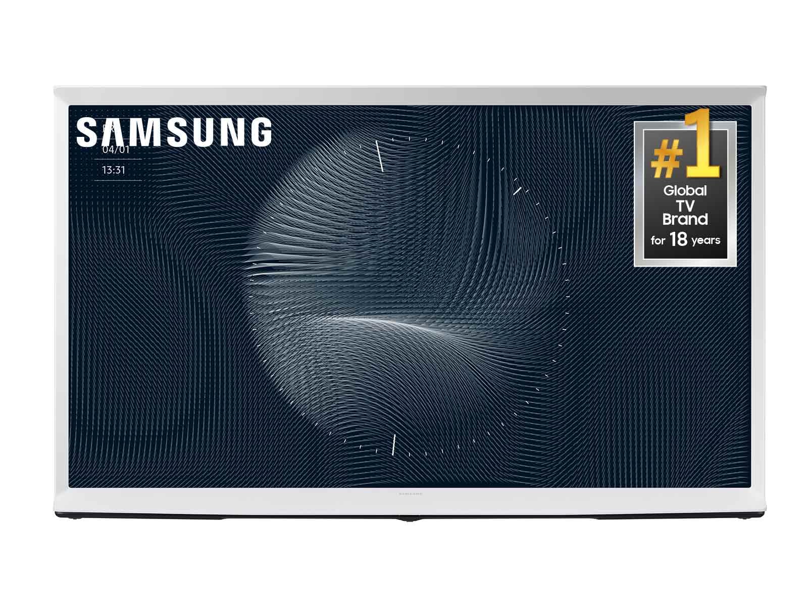 SAMSUNG 65-Inch Class The Serif LS01B Series - QLED 4K, I-Shaped Design, Anti-Reflection Matte Display, -Portable Easel -Stand, 