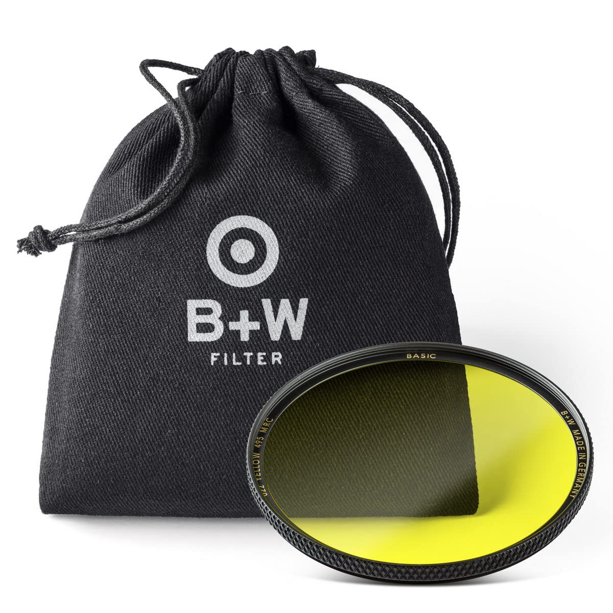 B+W 39Mm Basic Black & White (Yellow) Mrc 022M Glass Filter
