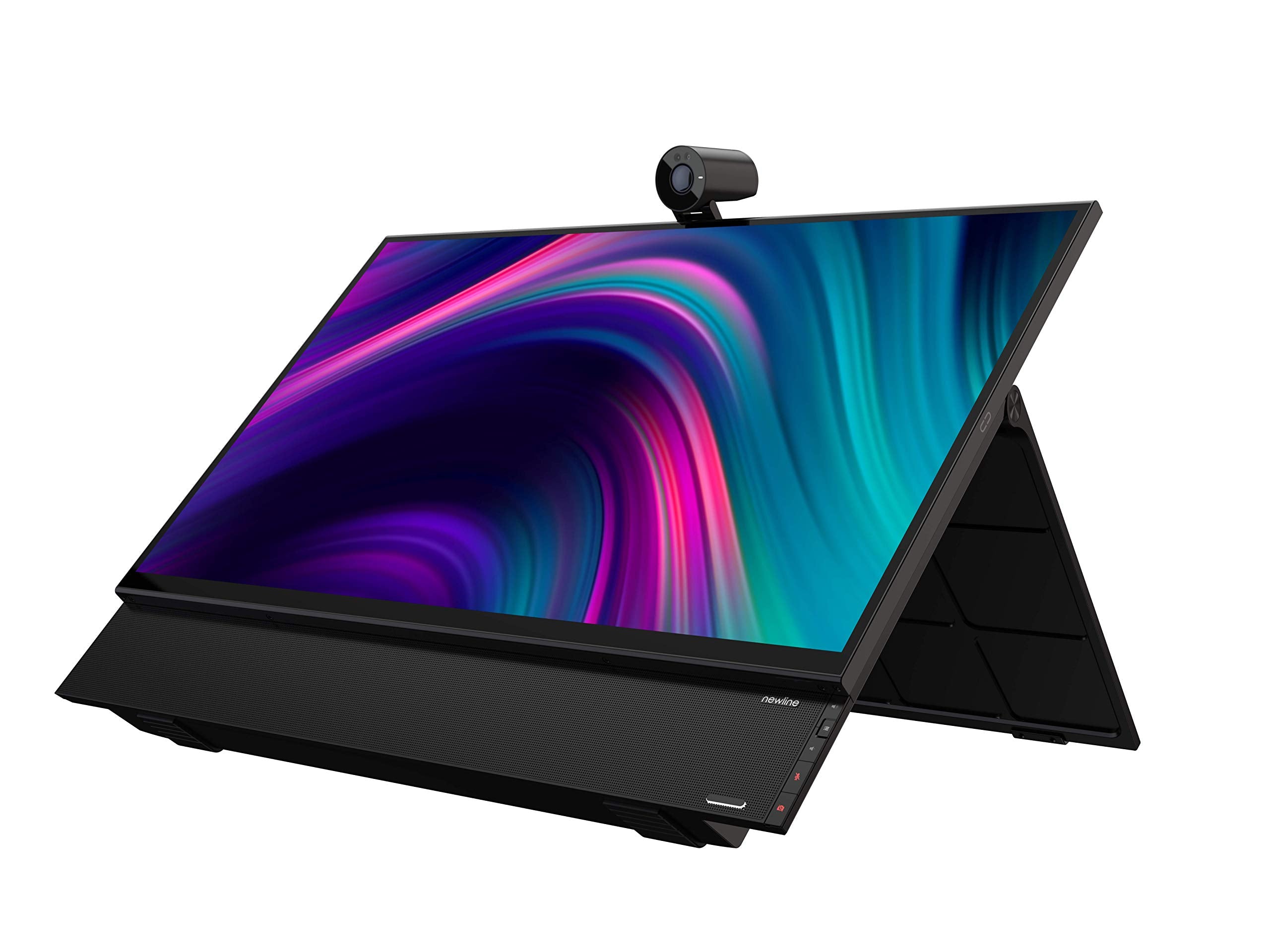 Newline Flex, 27'' All In One Desktop Monitor, Interactive Touch Monitor For Videoconferencing, Whiteboard And Collaboration For