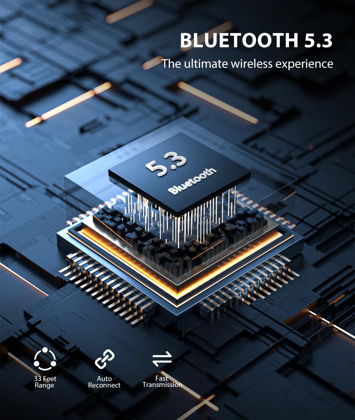 Comsoon Aux Bluetooth Adapter For Car, [Led Screen] Bluetooth 5.3 Receiver For Speaker/Home Stereo/Wired Headphones, 3.5Mm Wirel