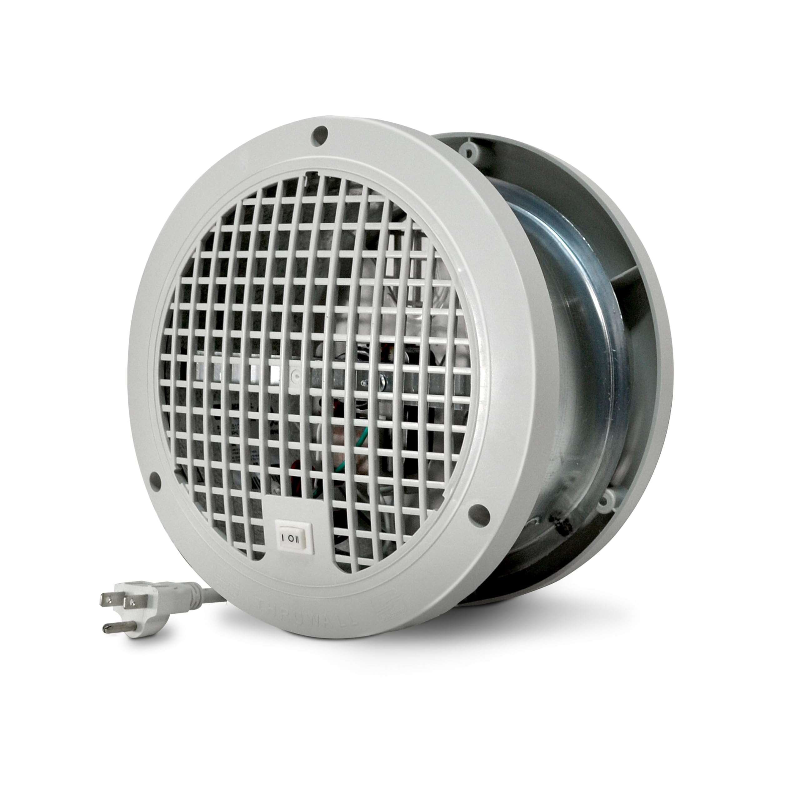 Suncourt ThruWall Room-to-Room Transfer Fan - Quiet Through Wall Vent Fan Improves Air Circulation Between Rooms 200-440 Sq. Ft.