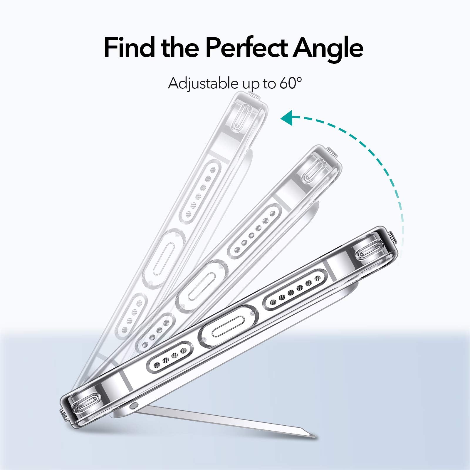 Esr Boost Phone Kickstand, Vertical And Horizontal Stand, Adjustable Angle, Compatible With Iphone 16/16 Plus/16 Pro/16 Pro Max,