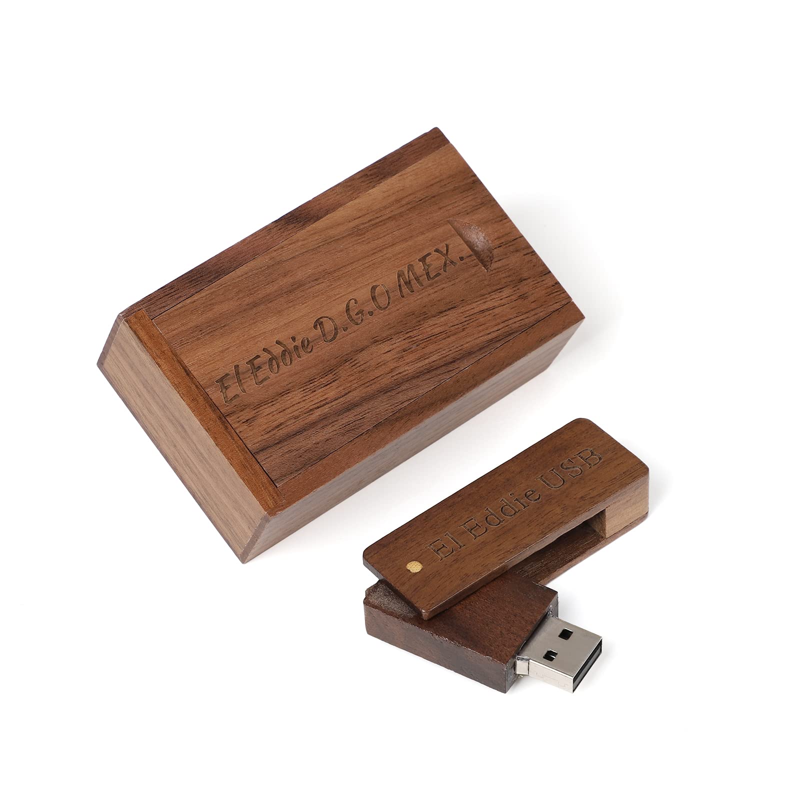 Customized Gift Personalised Engraved Usb 2.0 Flash Drive Memroy Stick, Personalised Gift Engraved Wooden Usb Flash Drive For We
