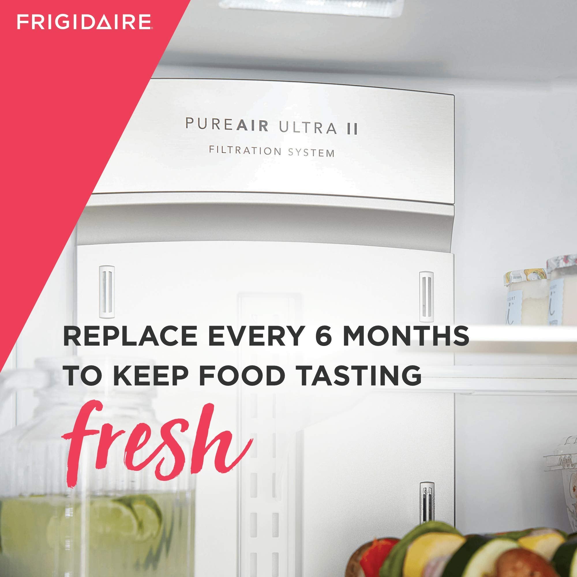 Frigidaire Paultraii4Pk Paultra2 Pure Air Ultra Ii 4 Pack Air Filter, 3.8' X 1.8', 4 Count