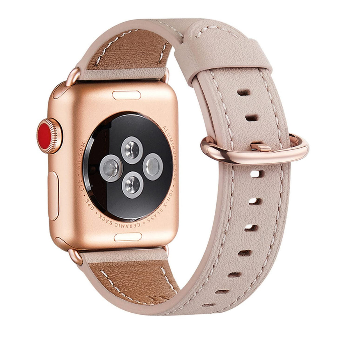 Wfeagl Compatible With Apple Watch Band 38Mm 40Mm 41Mm Women, Top Genuine Leather Band For Iwatch Se & Series 9 8 7 6 5 4 3 2 1