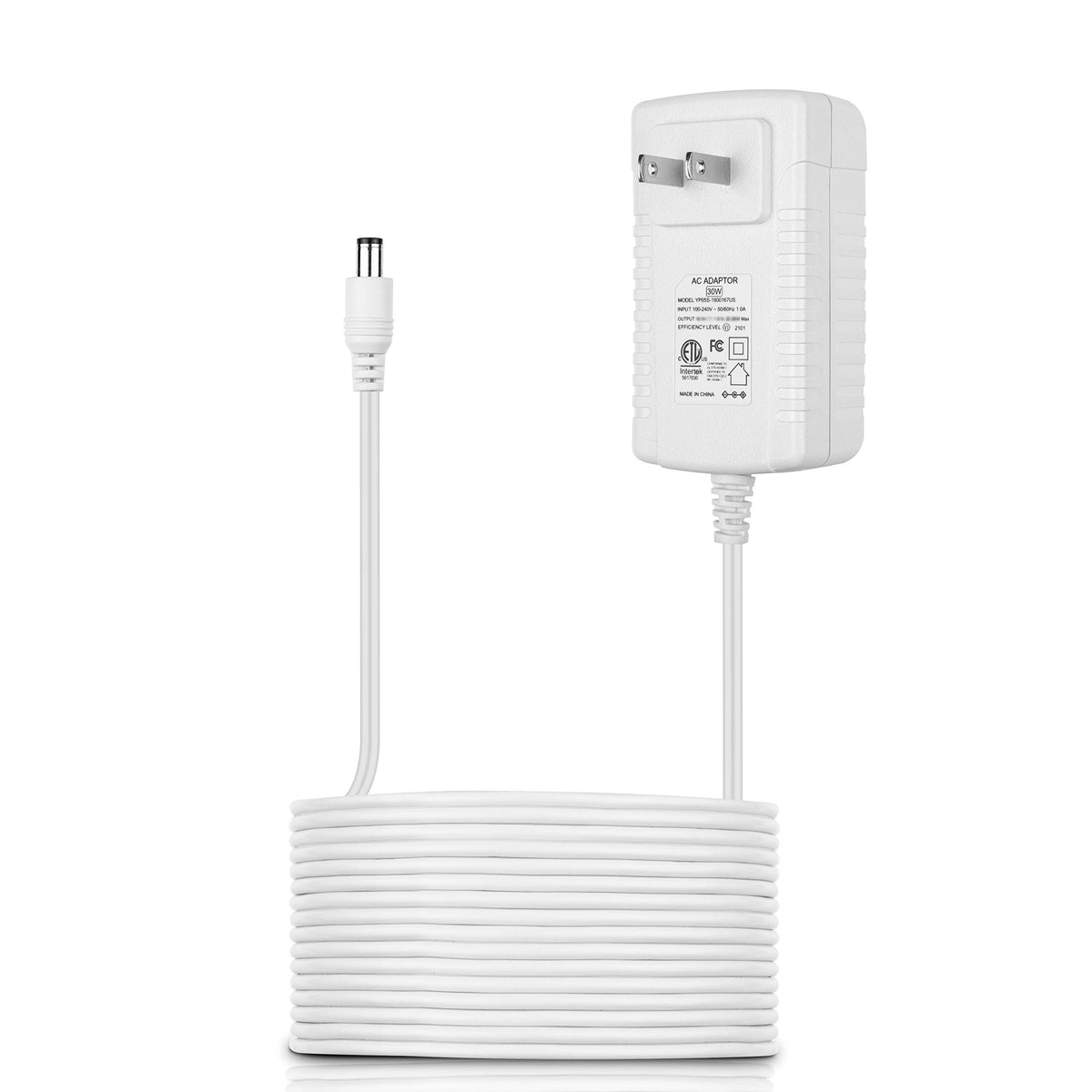 Show 8 Power Cord Adapter Replacement For Alexa 4Th / 3Rd Gen, Show 10 (3Rd Gen), Alexa Plus 2Nd Gen, Alexa Show 2Nd Gen   30W W