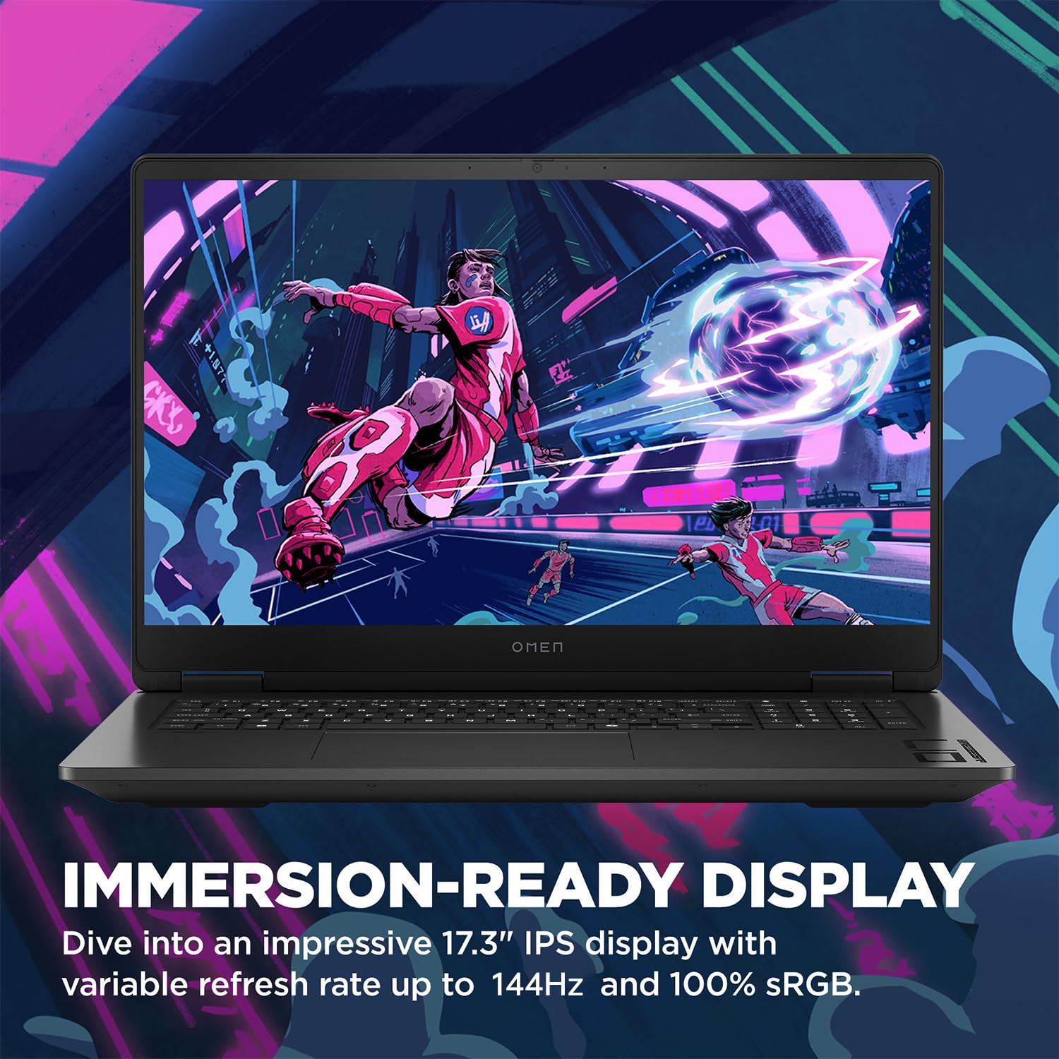 Hp Omen 17.3 144Hz Fhd Amd Ryzen 9 8945Hs Nvidia Geforce Rtx 4060 Ai Gaming Laptop, 64Gb Ddr5 Ram, 1Tb Ssd, Low Blue Light, Rgb