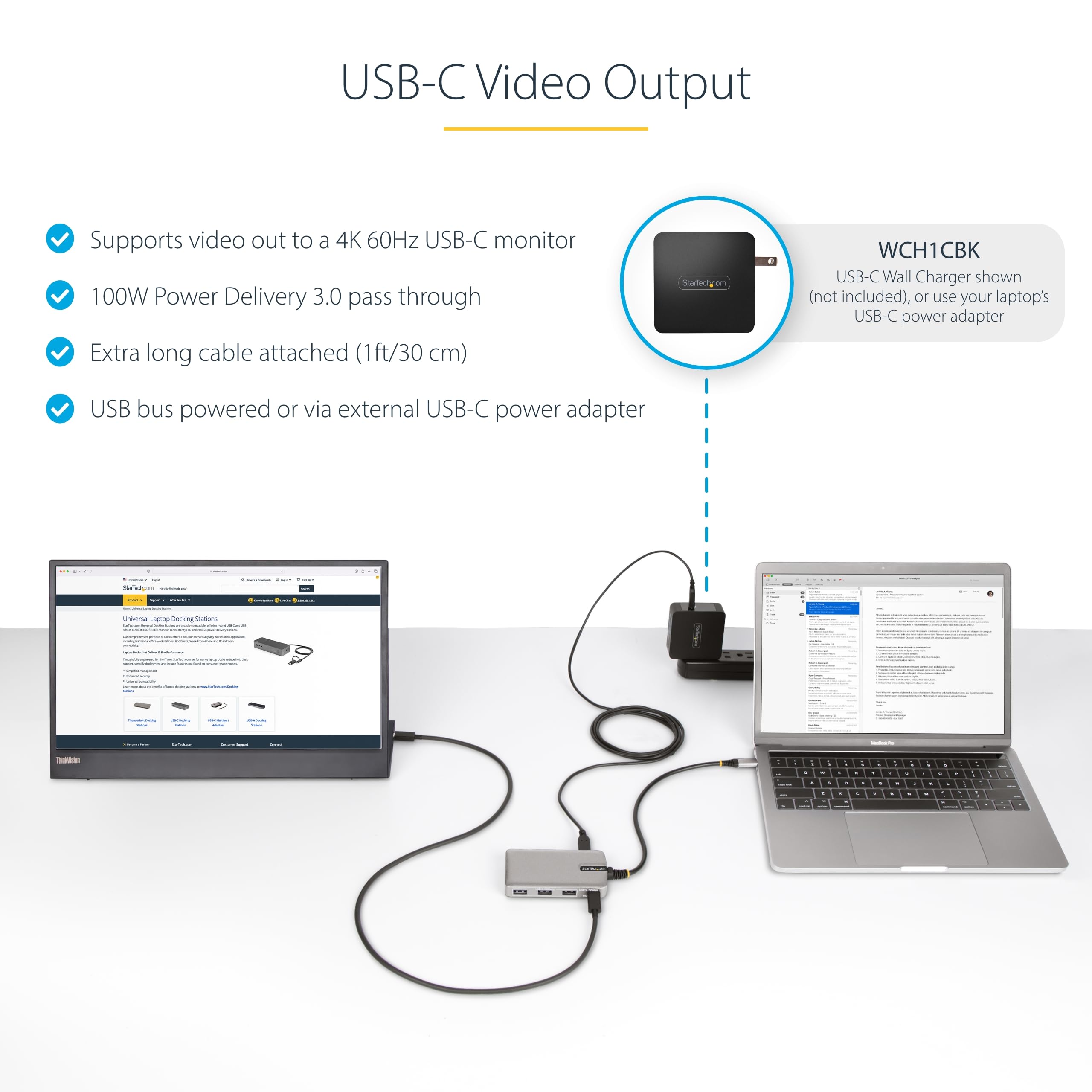 4 Port Usb C 10Gbps Hub
