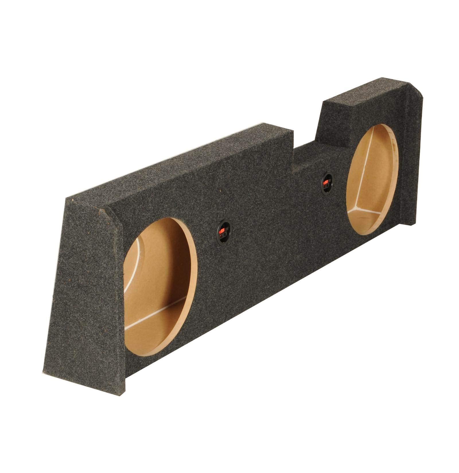 Q Power Speaker Box Compatible Replacement For Gmc10 2014 4Door Dual 10 Inch Custom Fit