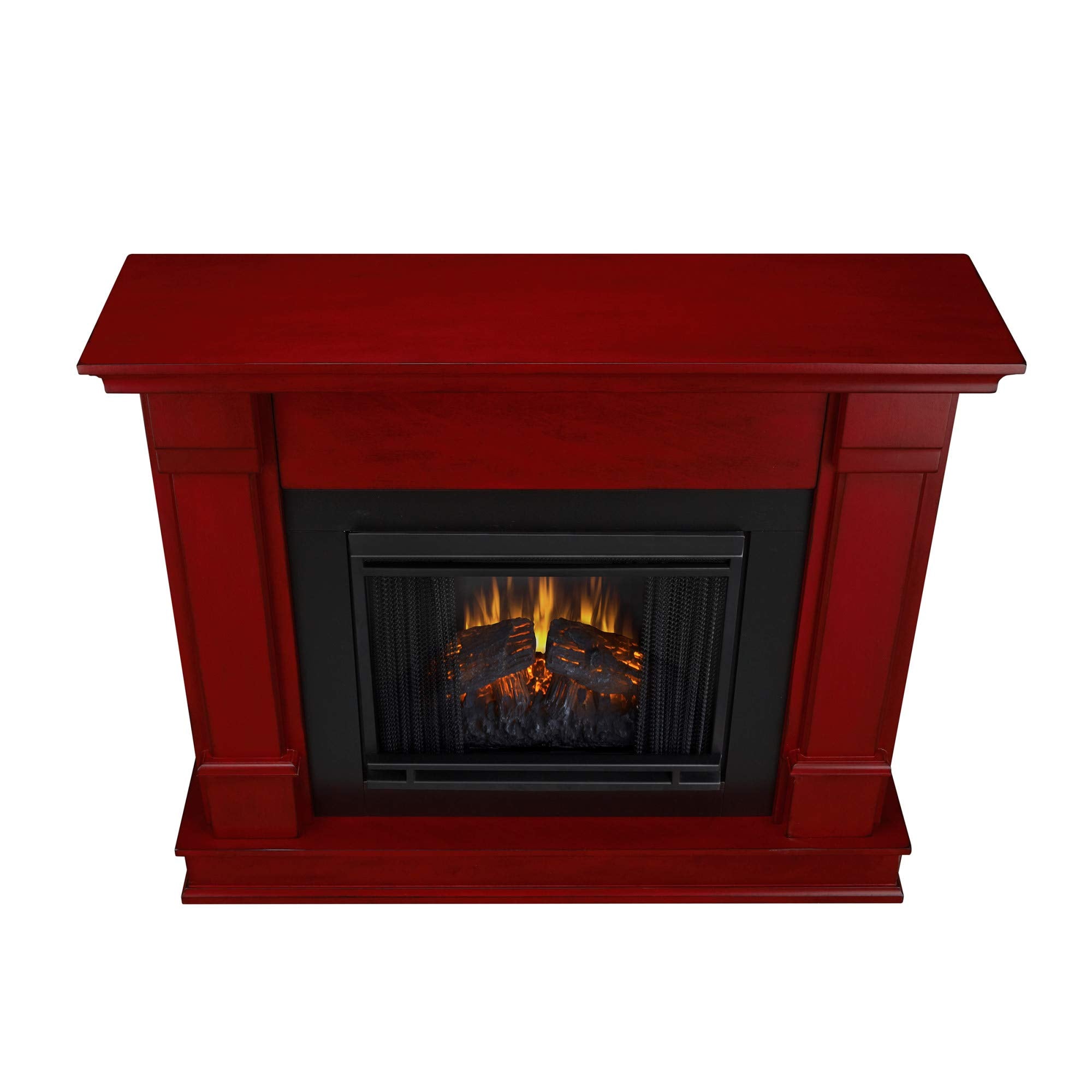 Real Flame G8600E W Silverton Electric Fireplace, Medium, White