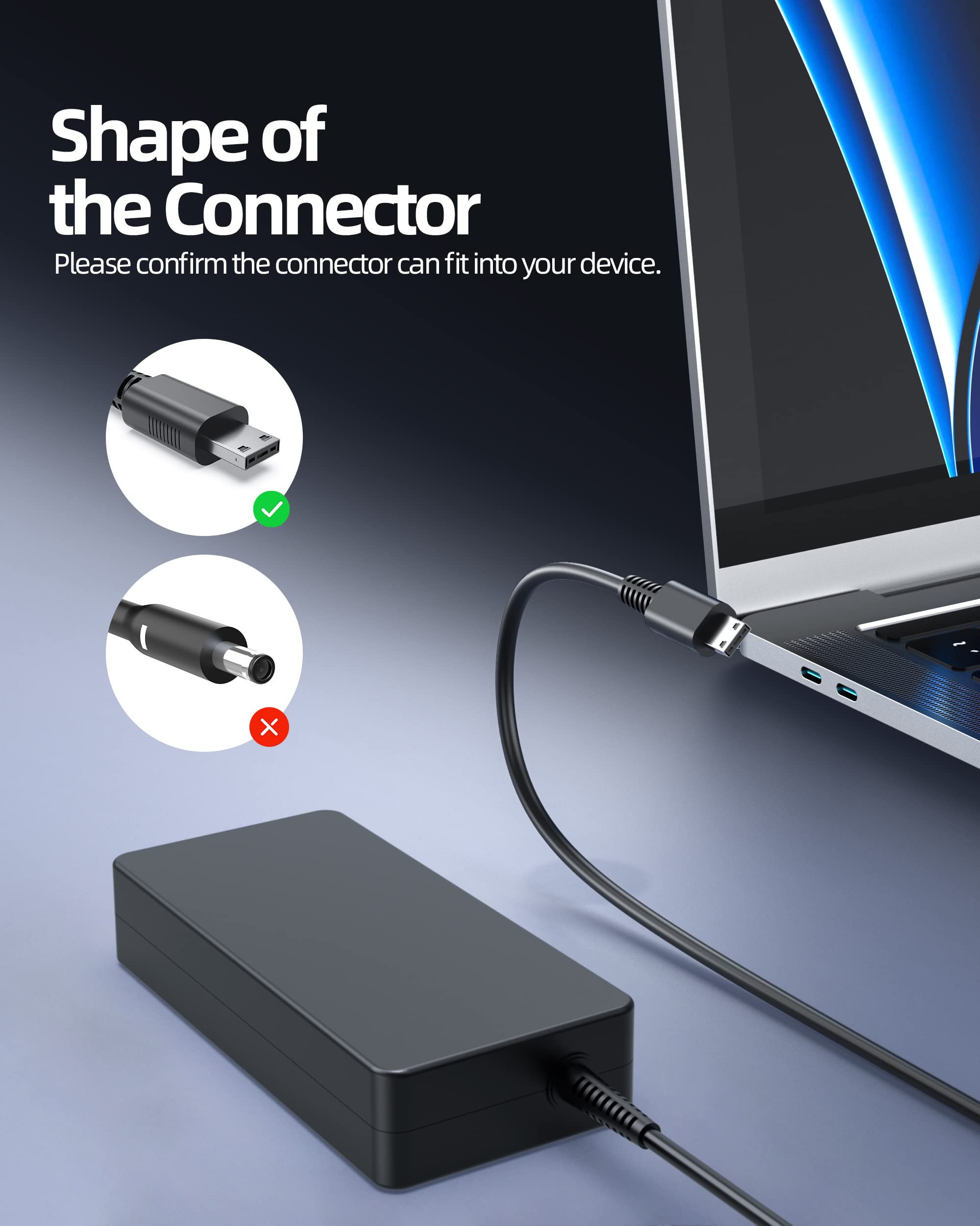280W Usb Tip Charger Fit For Msi Ge76 Ge66 Raider Gp76 Gp66 Leopard We76 We76 11Ux A18 280P1A S93 0409330 C54 Laptop Ac Power Ad