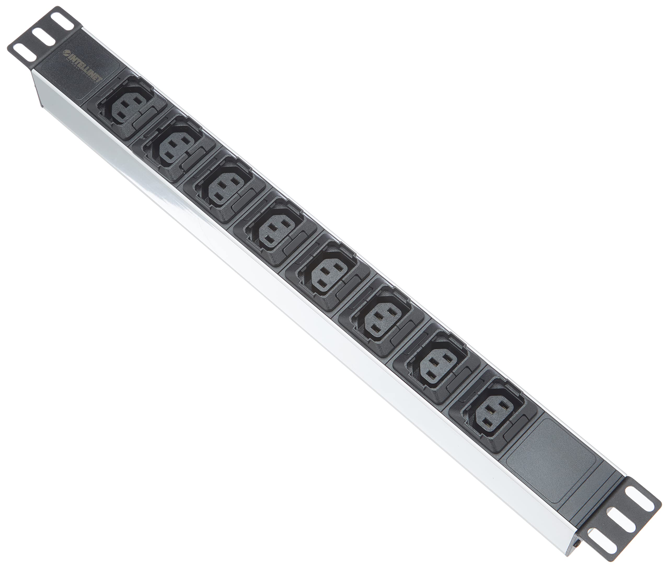 Intellinet 19 1U Rackmount AntiShedding 8Output C13 Power Distribution Unit [PDU]