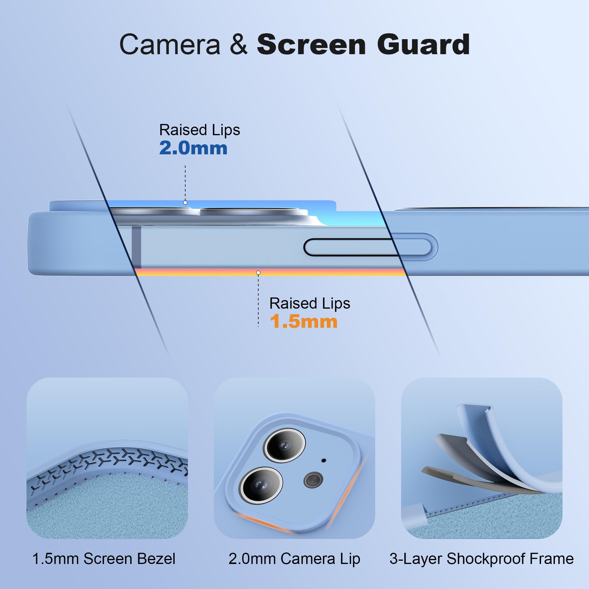 Skylmw Designed For Iphone 11 Case With Magnetic Invisible Stand Compatible With Magsafe Military Drop Tested Shockproof Silicon