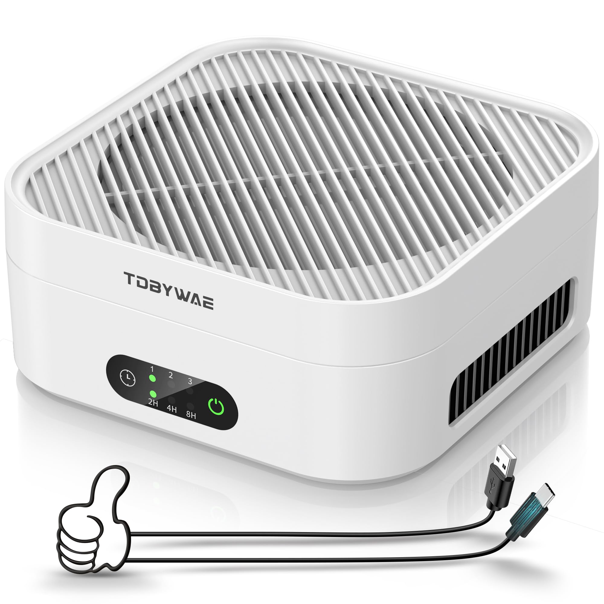 Air Purifier Tdbywae Air Purifiers For Home Bedroom Up To 600 Ft, True Hepa Air Purifier For Pets Dust Dander Pollen Odor Smoke,