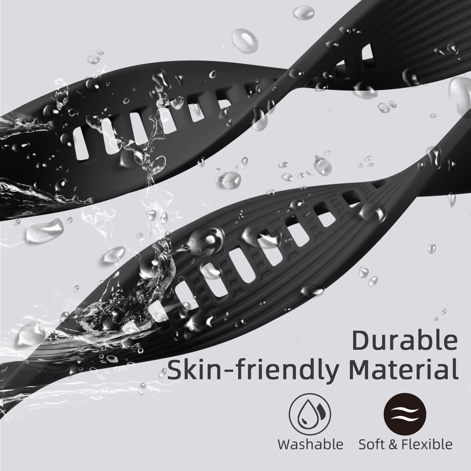 Lerobo [2 Pack Band Compatible With Samsung Galaxy Watch 3 45Mm/Galaxy Watch 46Mm Bands/Gear S3 Frontier, 22Mm Smart Watch Band