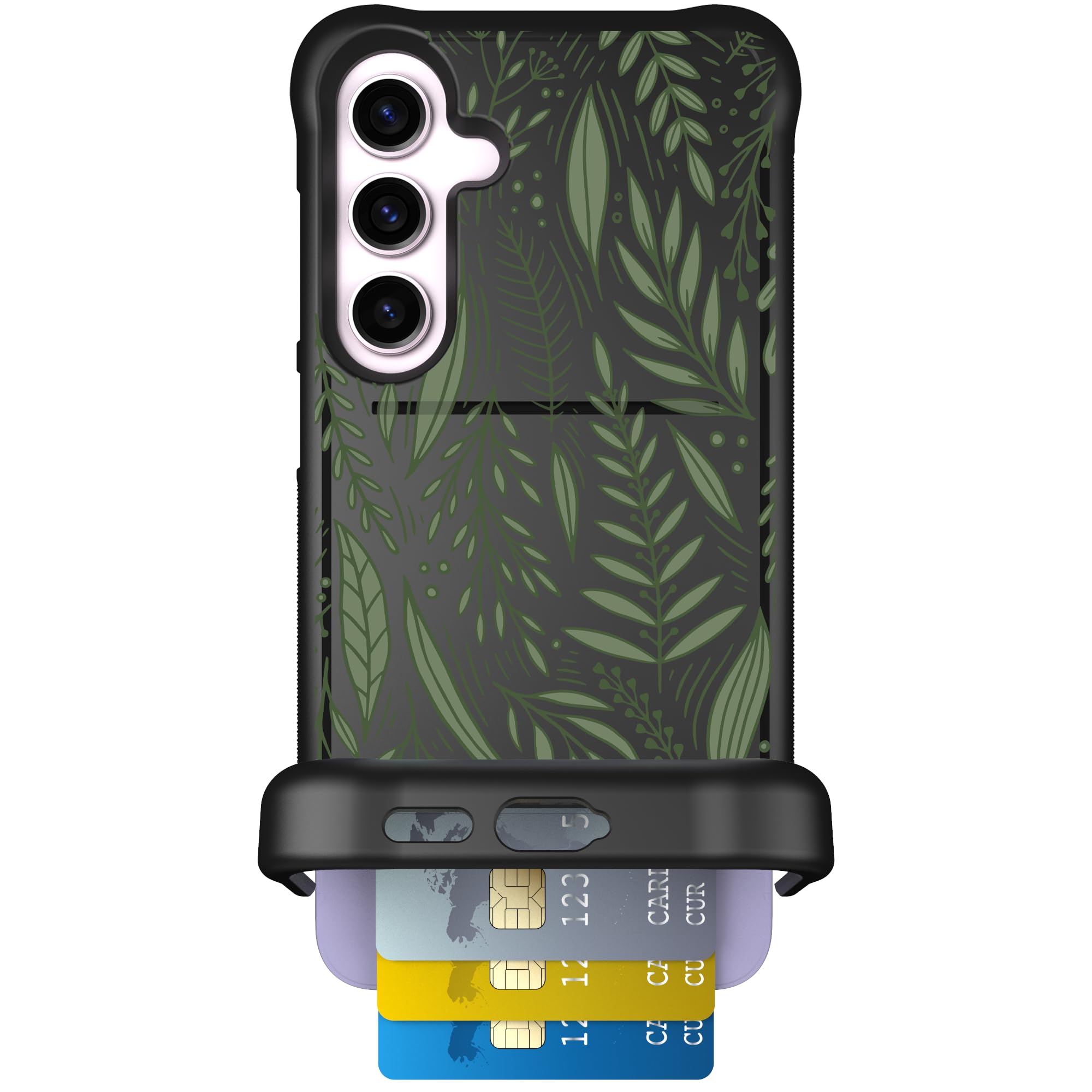 Scooch for Samsung Galaxy S24 Plus Case with Card Holder, Wingmate Wallet Case with Hidden Card Slot and RFID Protection, Holds 