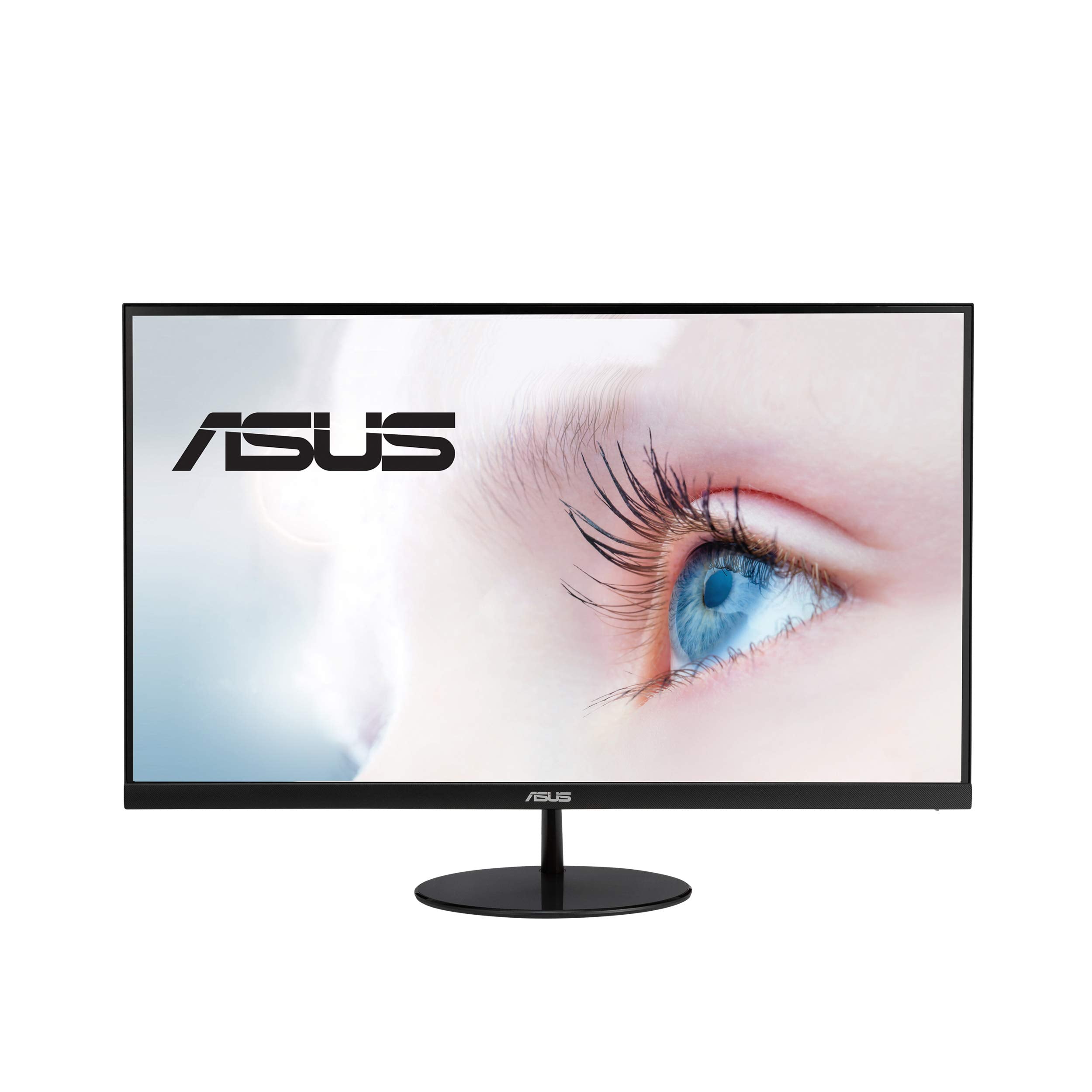 Asus Vl249He 23.8    Eye Care Monitor, 1080P Full Hd, 75Hz, Ips, Adaptive Sync/Freesync, Eye Care, Hdmi Vga, Frameless Slim Desi
