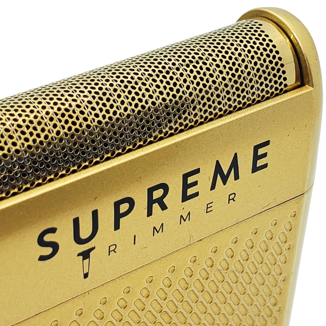 Supreme Trimmer Replacement Foil & Cutter Sb11 | Hypoallergenic Foil For Stf101 Solo | Gold
