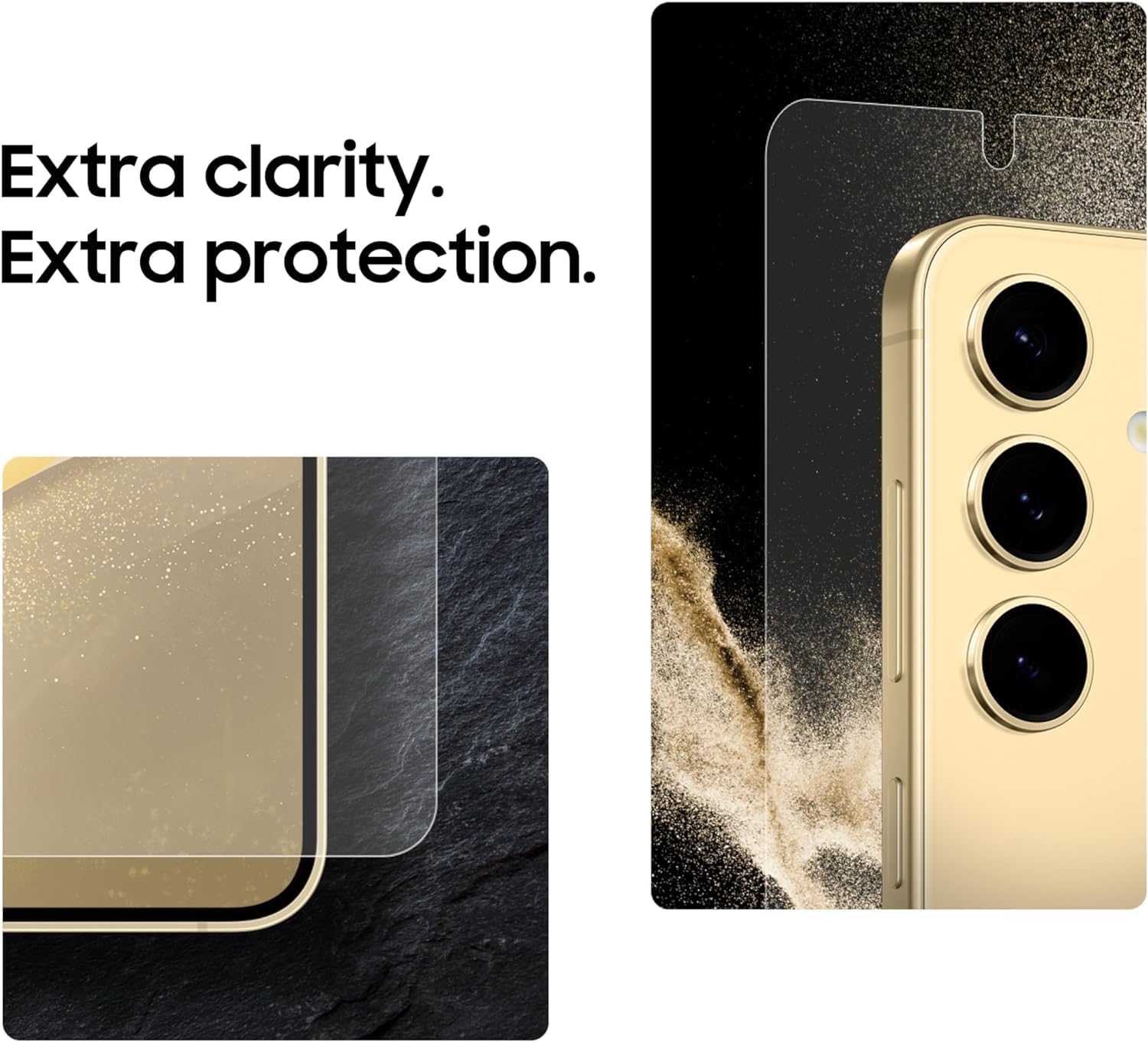 Samsung Galaxy S24 Anti Reflecting Phone Screen Protector, Front Display Protective Film Shield, Anti Scratch Protection, Dustpr