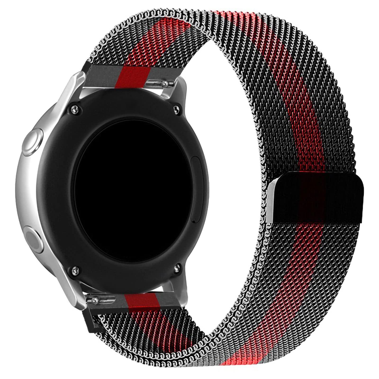 Compatible With Galaxy Watch 3 45Mm/Samsung Galaxy Watch 46Mm/Gear S3 Frontier/Classic Band, 22Mm Stainless Steel Strap Replacem