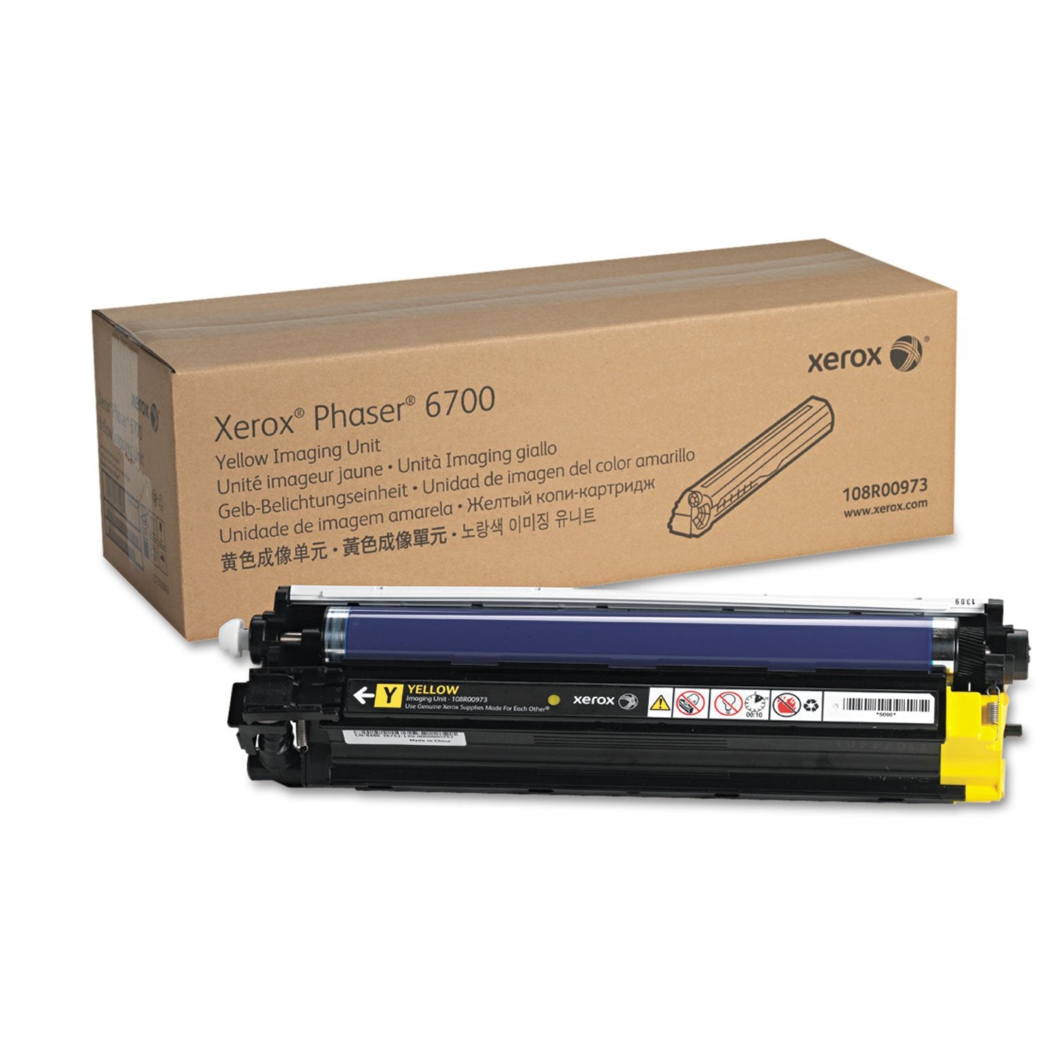 Xerox 108R00973 Imaging Unit, 50,000 Page Yield, Yellow