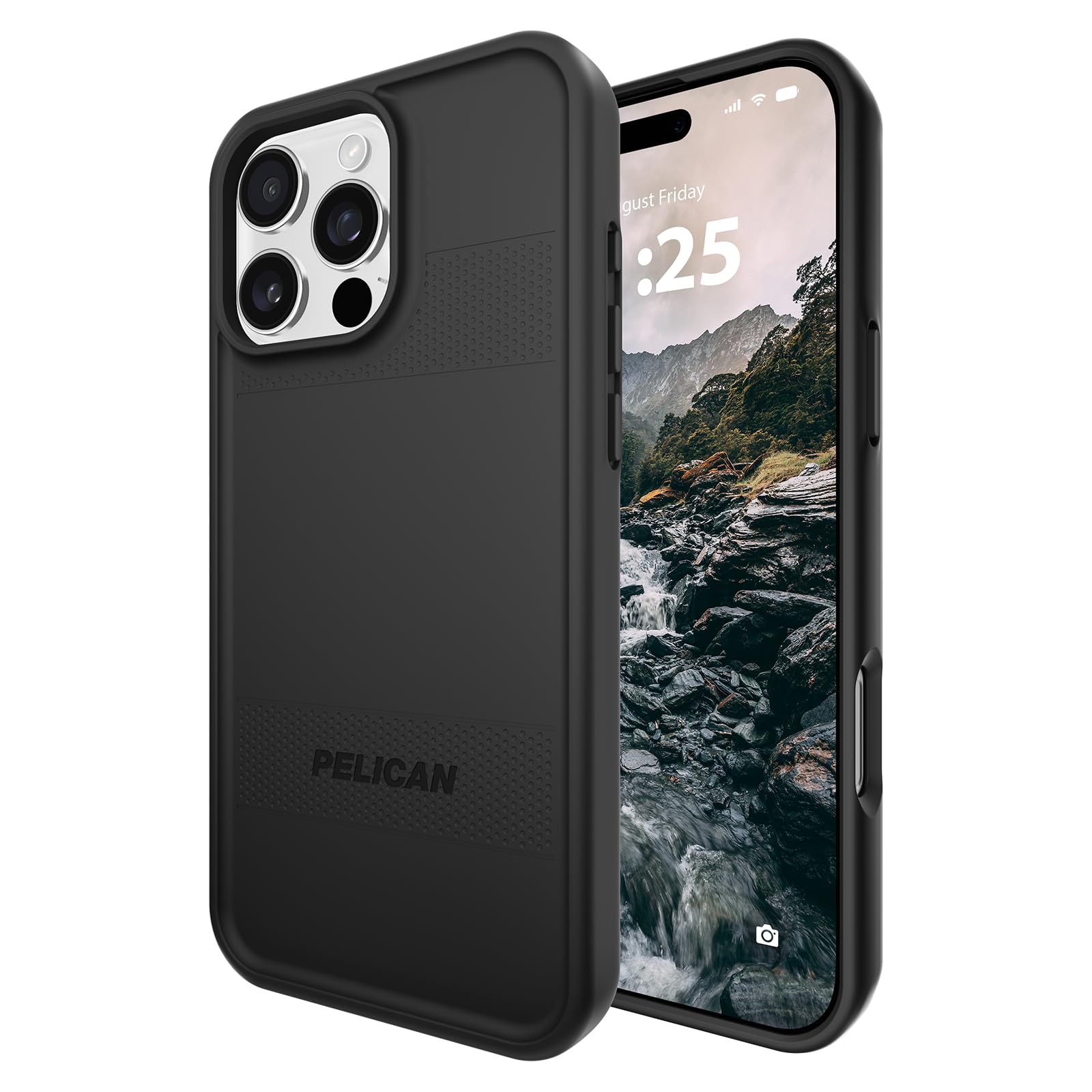 Pelican Protector Iphone 16 Pro Max Case [Compatible With Magsafe] Rugged Magnetic Phone Case With 16Ft Military Grade Drop Prot