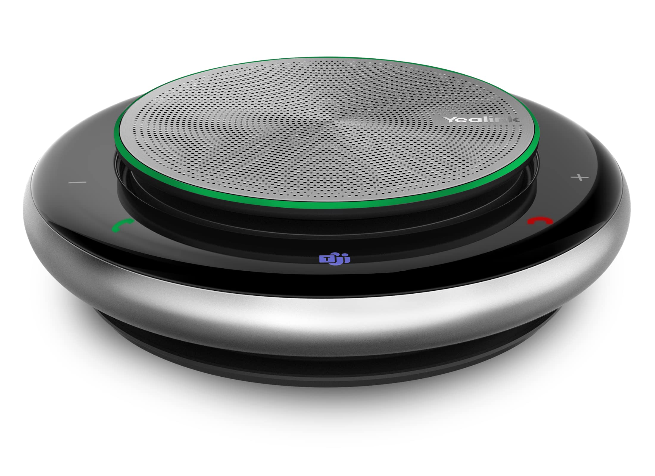 Yealink Bluetooth Speakerphone USB Speakers with Microphone Teams Certified CP900 Wireless Enhanced Noise Reduction Algorithm Ho