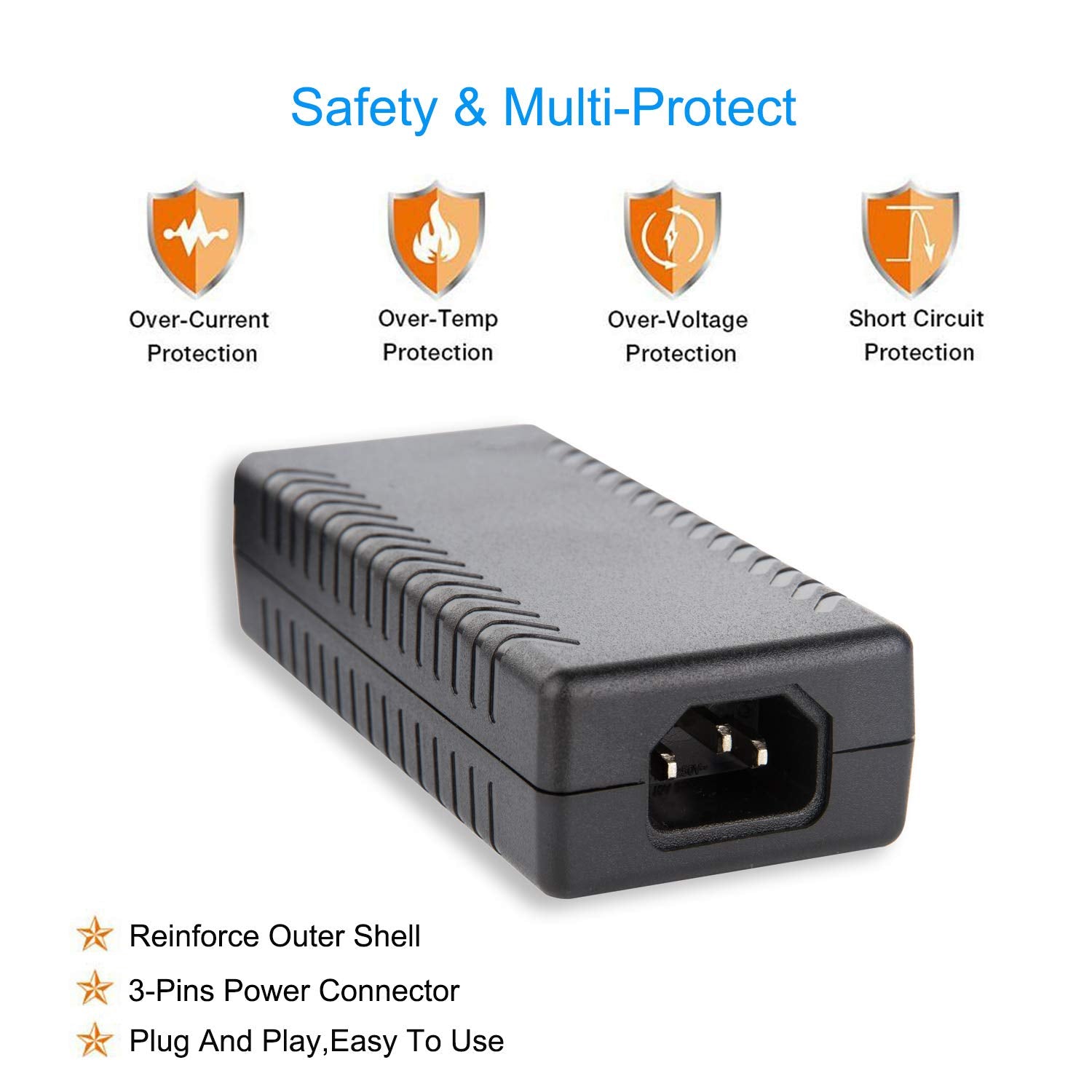 5V 4A Power Supply Adapter   Coolm Ac 100 240V To Dc 5V/4A 20W Charger Plug Dc 5.5Mm X 2.5Mm Universal For Atomic Pi, Jetson Nan