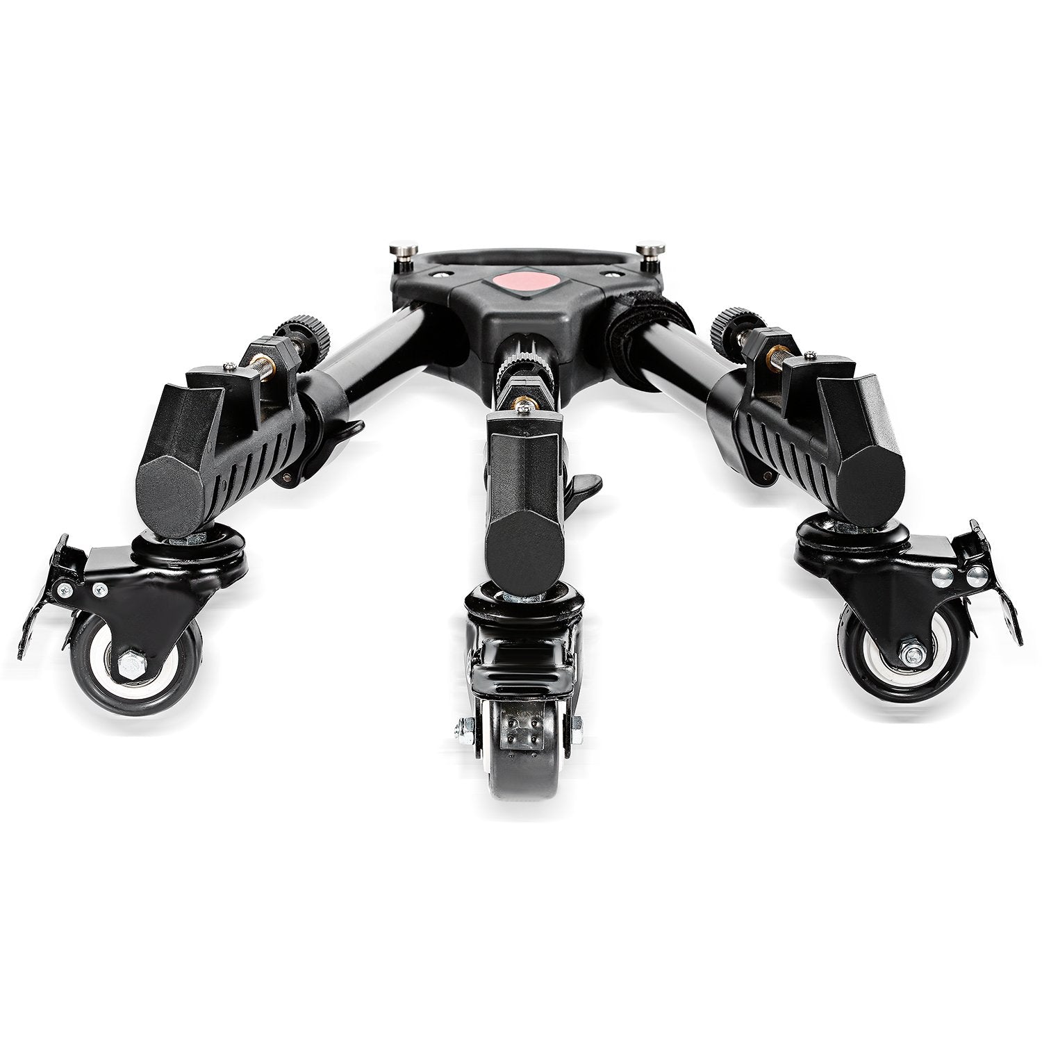 Neewer Photography Tripod Dolly, Heavy Duty 33Lbs Capacity Tripod Wheels With 2 Inch Rubber Wheels, Adjustable Leg Mount And Car