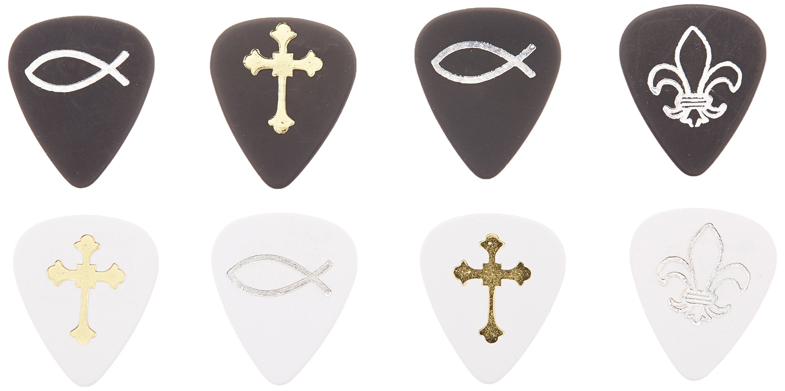 Dandrea Cool Plecs Guitar Pick   Christian (12 Piece)
