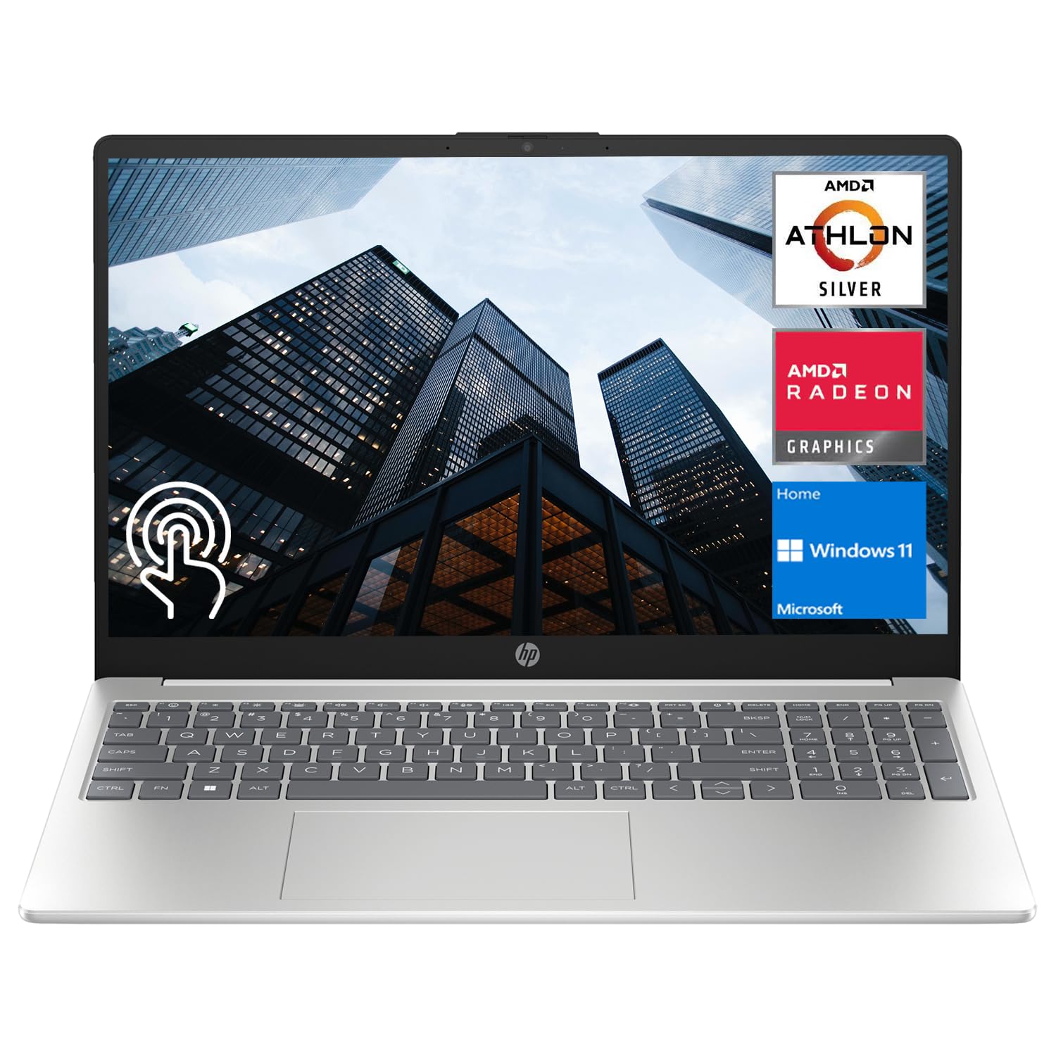 HP 15 Laptop Computer for Business & Student, Intel Core i7-1355U, 15.6 FHD IPS Display, 20GB RAM 512GB SSD, Office 365 for the