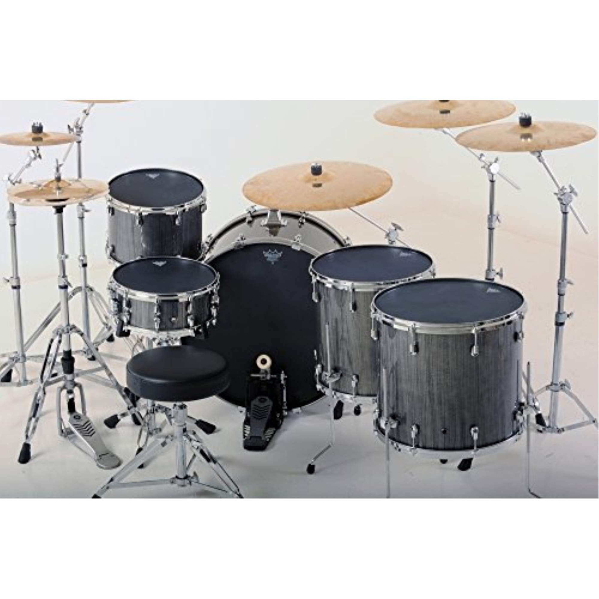 Remo Powerstroke P3 Black Suede Bass Drumhead, 22