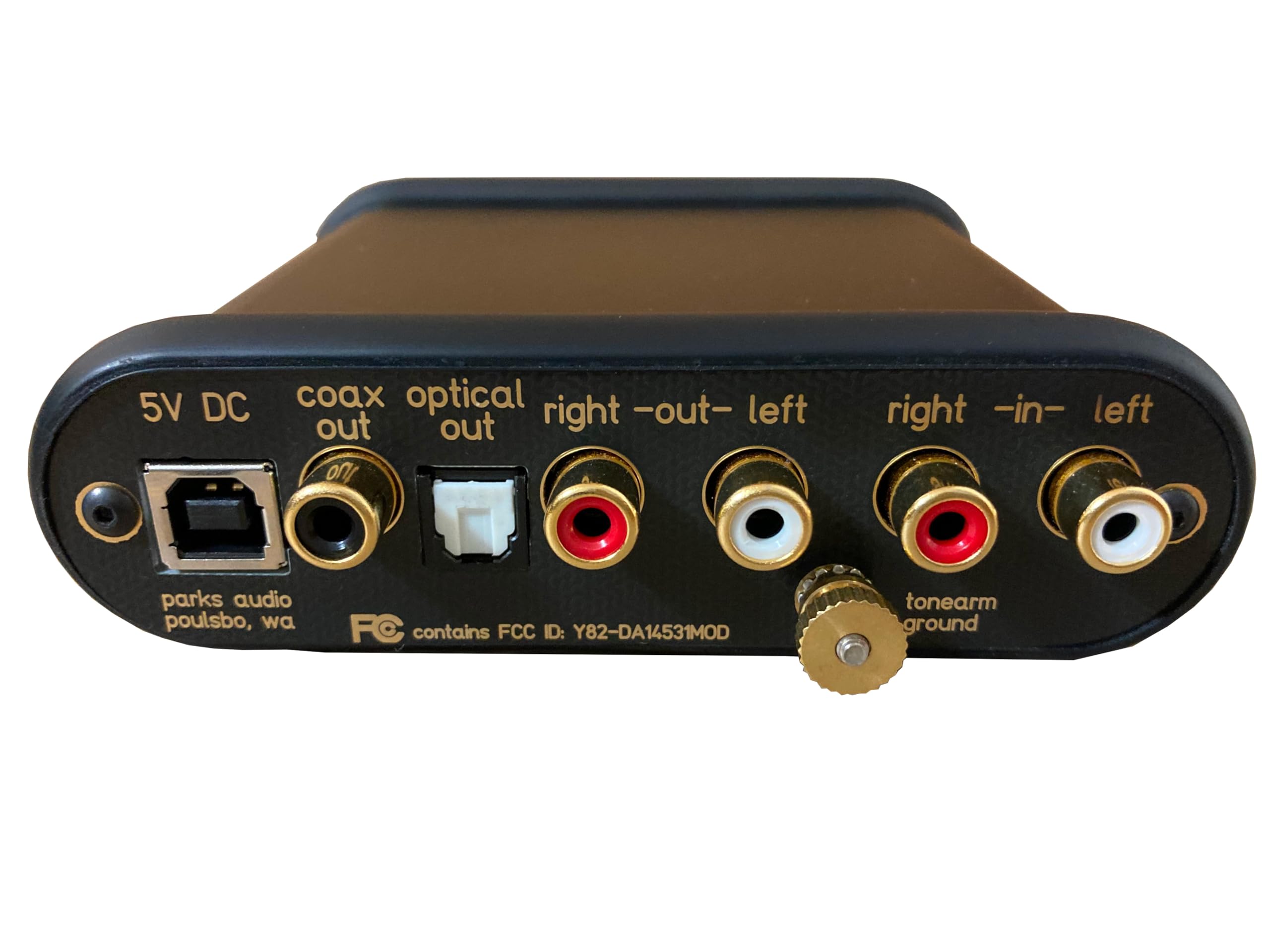 Waxwing Phono Dsp Preamp From Parks Audio With Magic, Optical Out & Full App Control