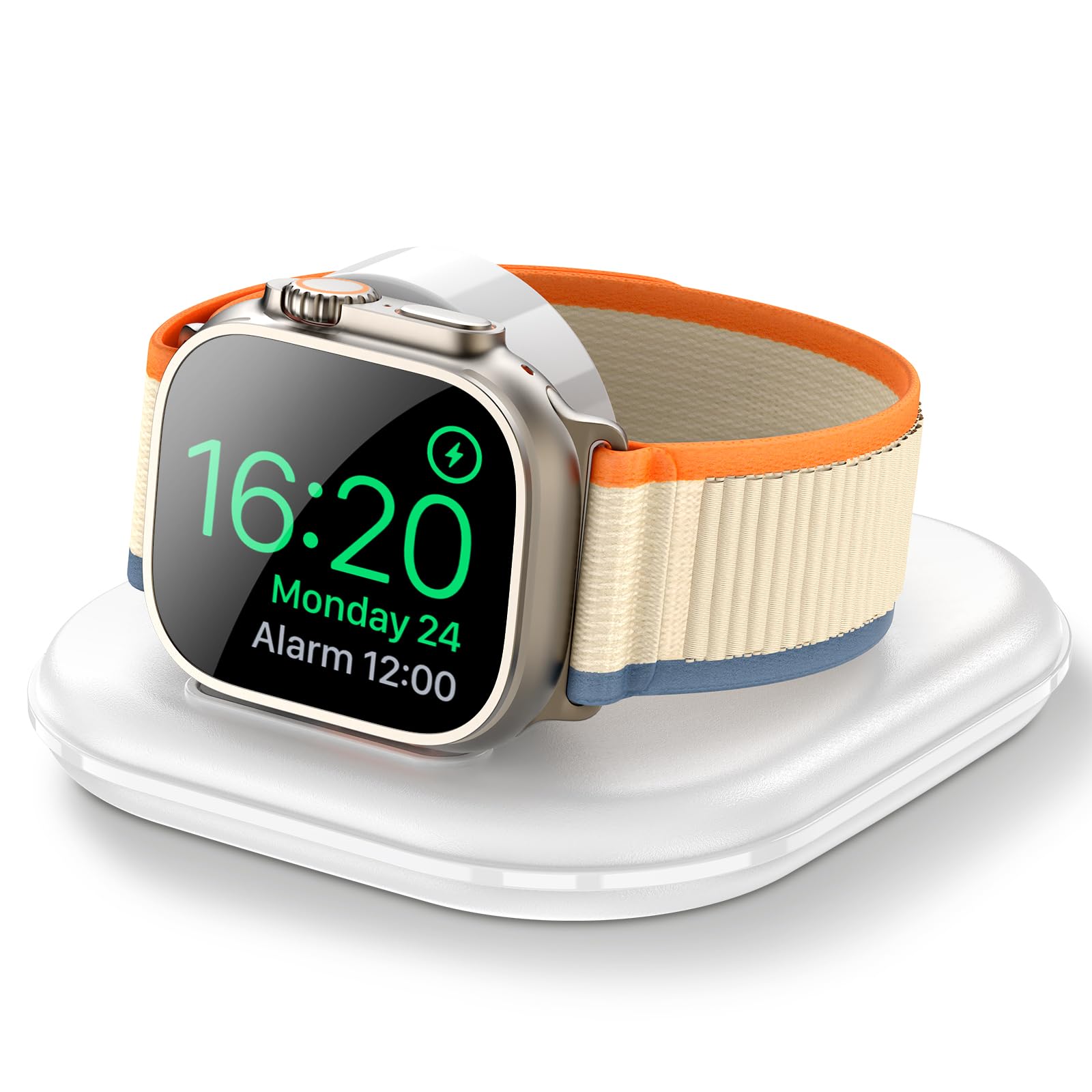 for Apple Watch Magnetic Charging Dock - Fast Magnetic Charger Stand, Compatible with Apple Watch Series 2/3/4/5/6/7/8/9/10/Ultr