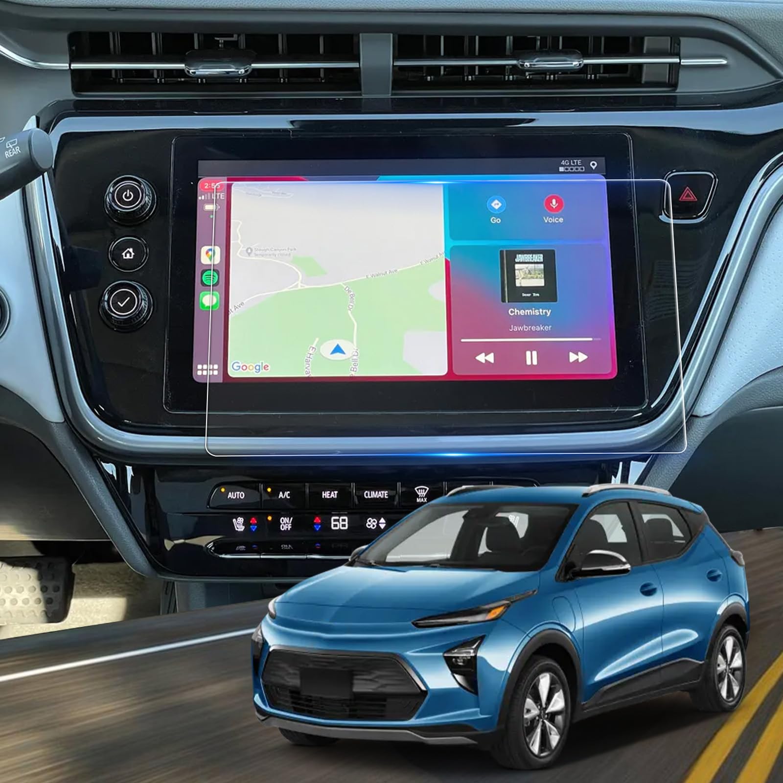 Yee Pin 2025 2024 2023 2022 Chevy Bolt Euv Screen Protector For Chevy Bolt Ev Accessories Chevy Bolt Screen Protector 2022 2025 Bolt Euv Screen Protector 2022 Chevy Euv Screen Protector Anti Scratch