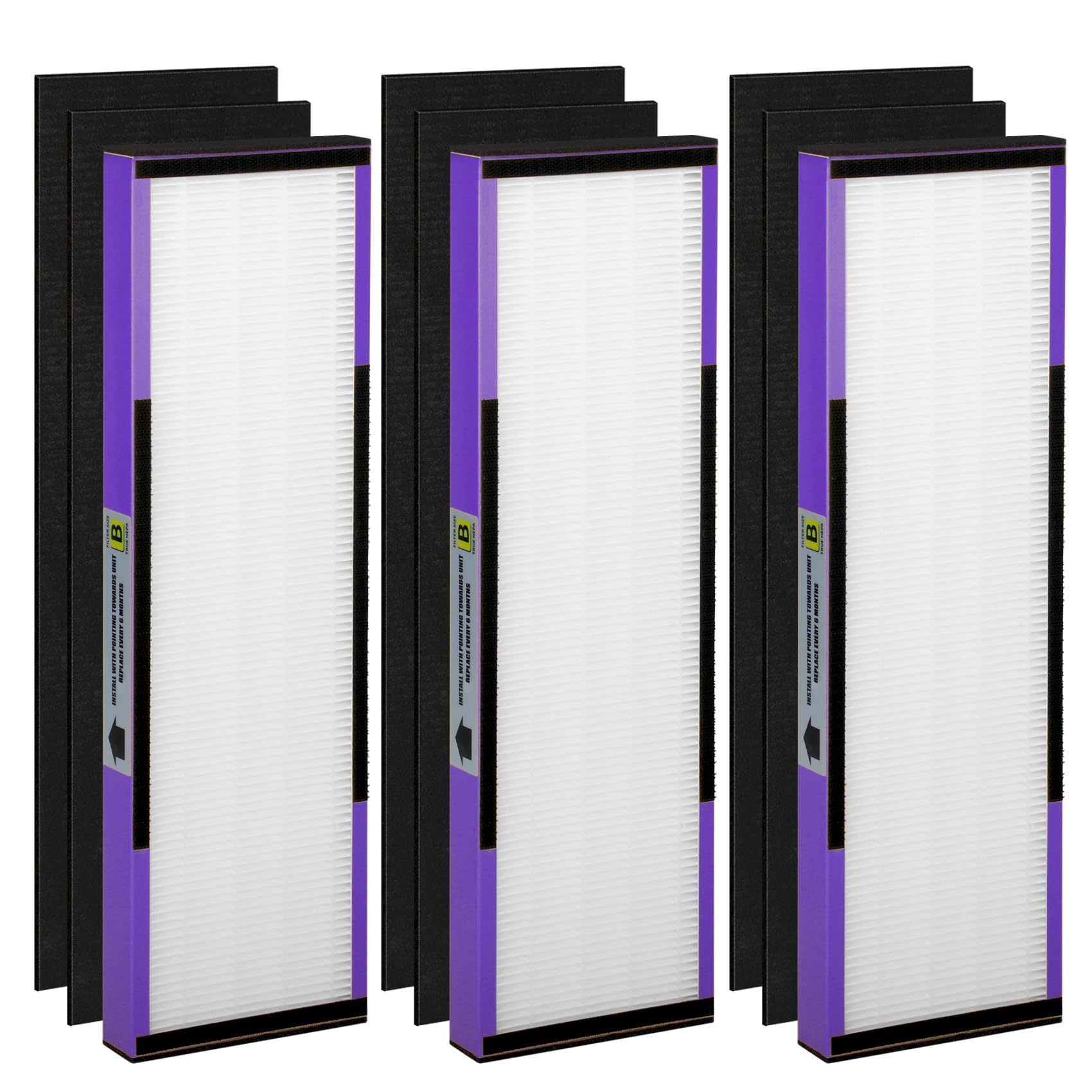 3 Pack Flt4850Pt True H13 Hepa Replacement Filter B Pet, Compatible With G Guardian Ac4825 Ac4850Pt Ac4300 Ac4800 Ac4900 Ac4850,