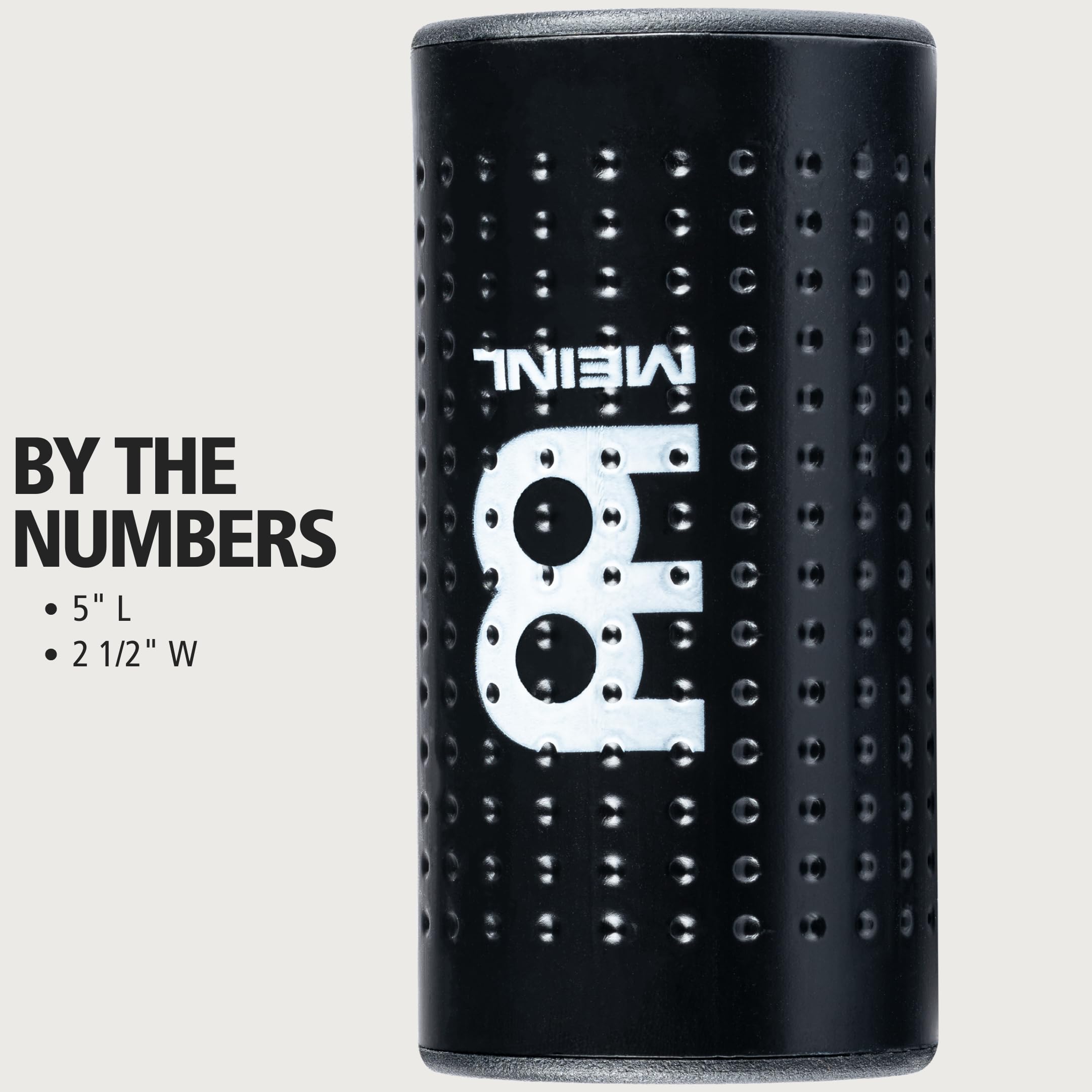 Meinl Percussion Studiomix Shaker With Textured Synthetic Body � Not Made In China � For Percussionists And Drummers, 2 Year Warranty (Sh12 M Bk)