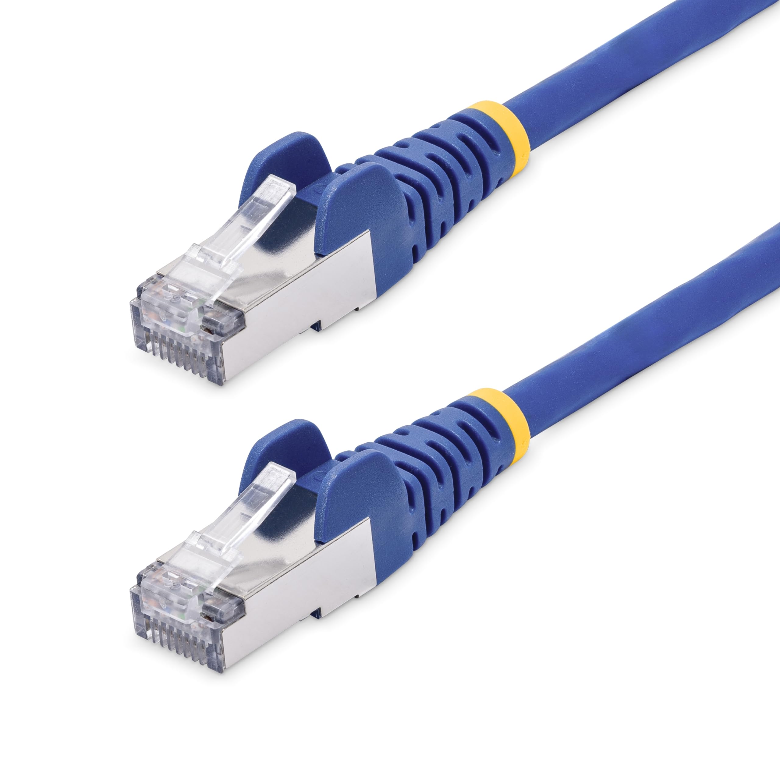 10Ft Blue Cat8 Ethernet Cable, Snagless Rj45, 25G/40G, 2000Mhz, 100W Poe, S/Ftp