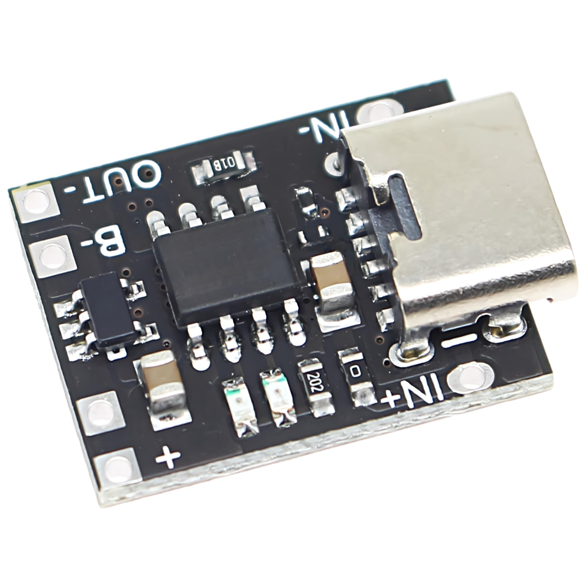 Jacobsparts Smallest Usb Type C 3.7V Lithium Battery Charger Board 4.2V Charging Module With Protection Circuit And Led Charge I