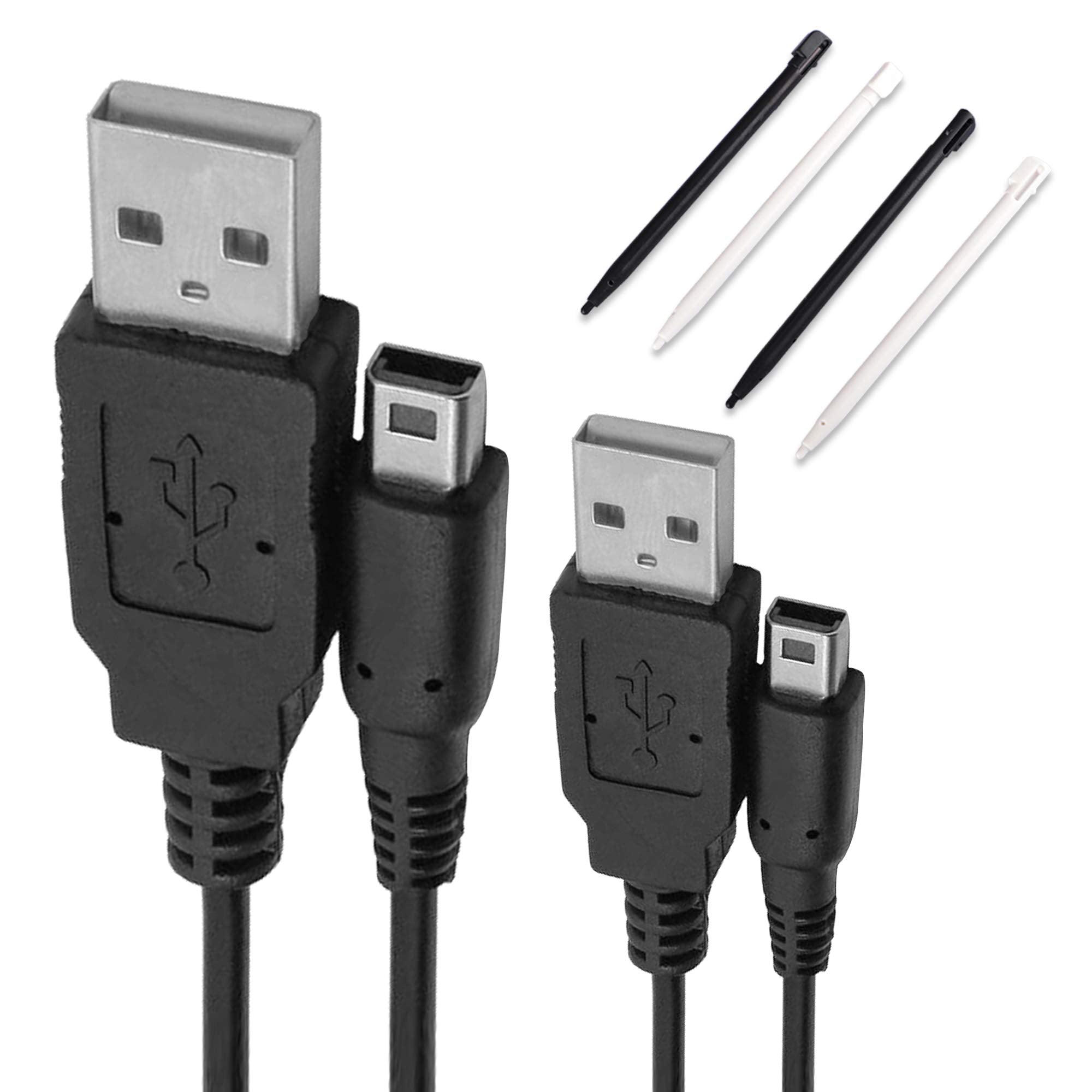 Dsi Usb Charger Cable Kit, Ac Power Adapter Charger Cable And Stylus Pen For Nintendo Dsi, Wall Travel Charger Power Cord Chargi