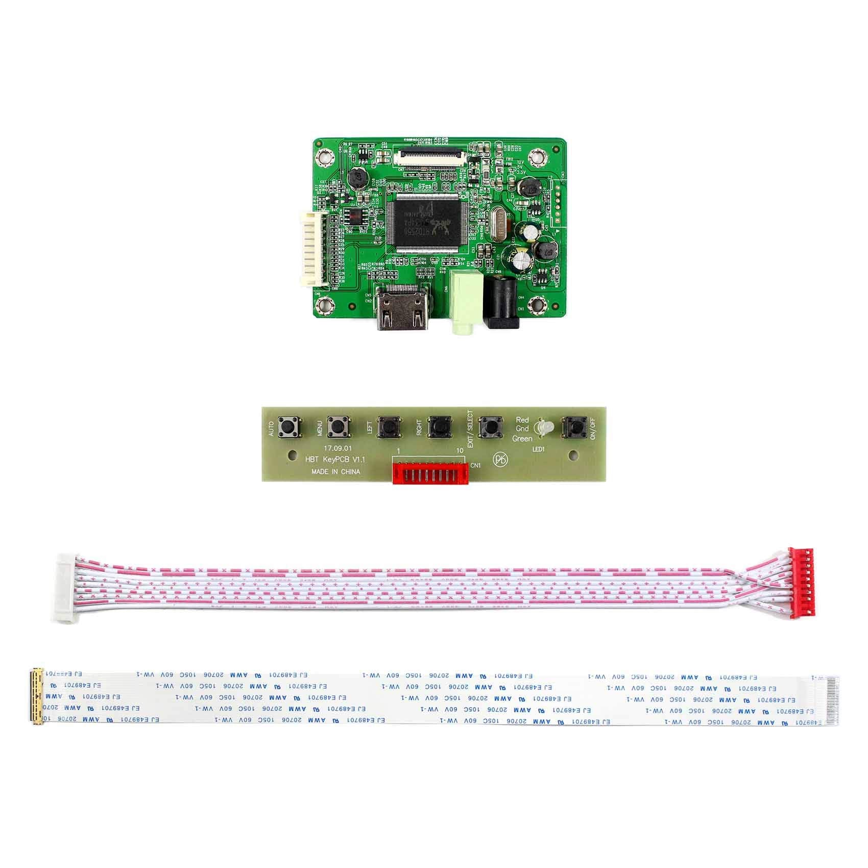 Hdmi Lcd Controller Board For 11.6'' 13.3'' 14'' 15.6'' 1366X768 30 Pin Edp Lcd Screen Panel