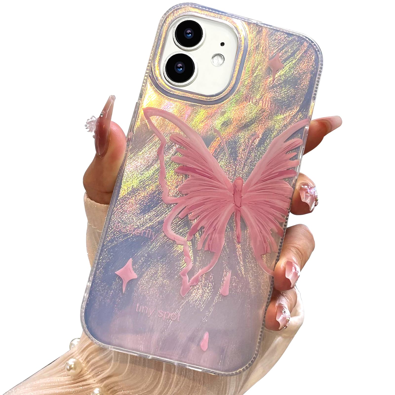 I Mgae In Ar Designed For Iphone 12 Case, Designed For Iphone 12 Pro Case,Cute Trendy Soft Slim Tpu Shockproof Protective Pale P