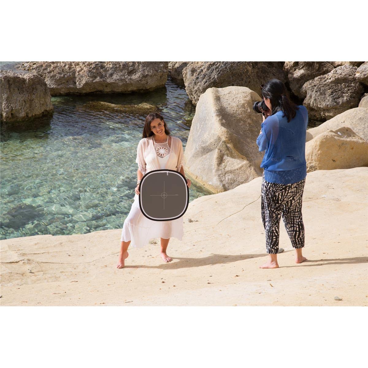 Lastolite Ll Lr2050 20 Inch Ezybalance Card (Grey/White)