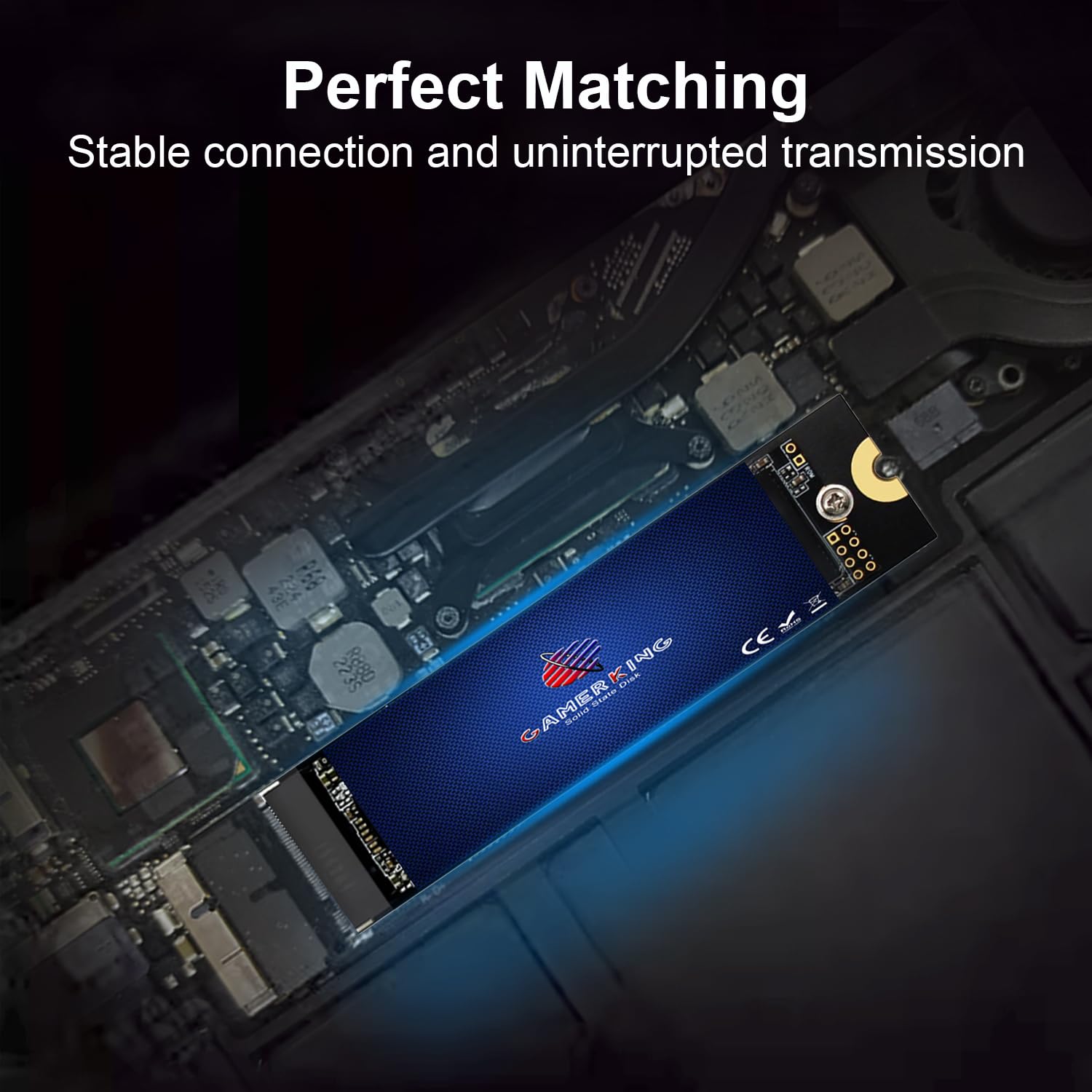 Gamerking 1Tb Ssd Upgrade For Mid 2012 Macbook Air A1466 (Emc 2558), A1465 (Emc 2559), High Performance Replacement Solid State