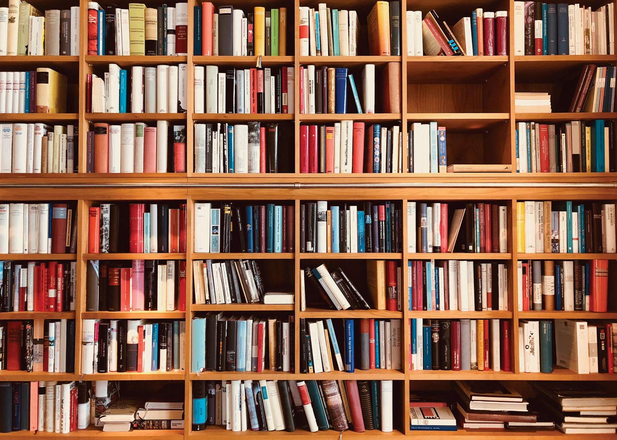 Aiikes 7X5Ft Bookcase Photography Backdrop School Library Study Bookshelf Scene Children Photography Backgrounds Customized Phot