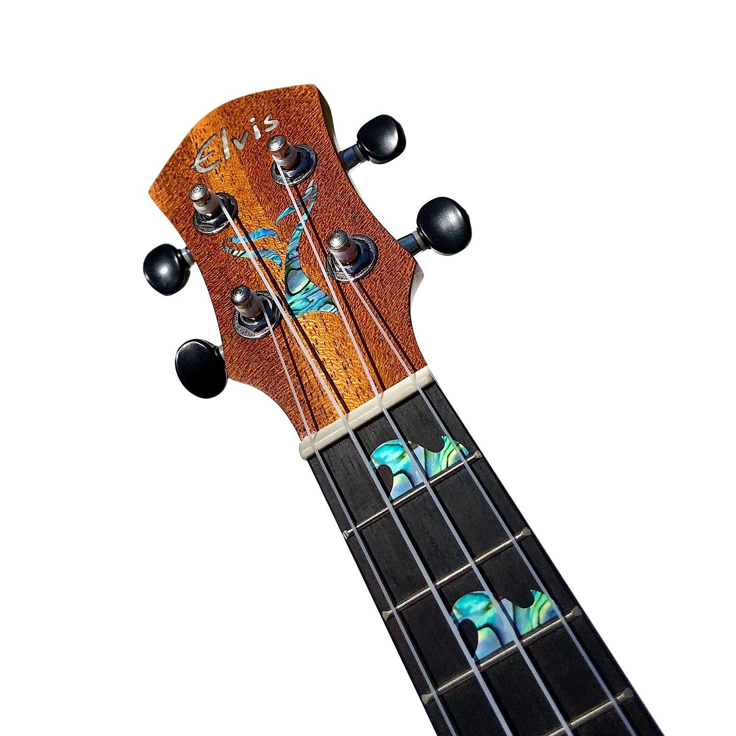 Inlay Sticker Fret Markers For Ukuleles - Whale Waves