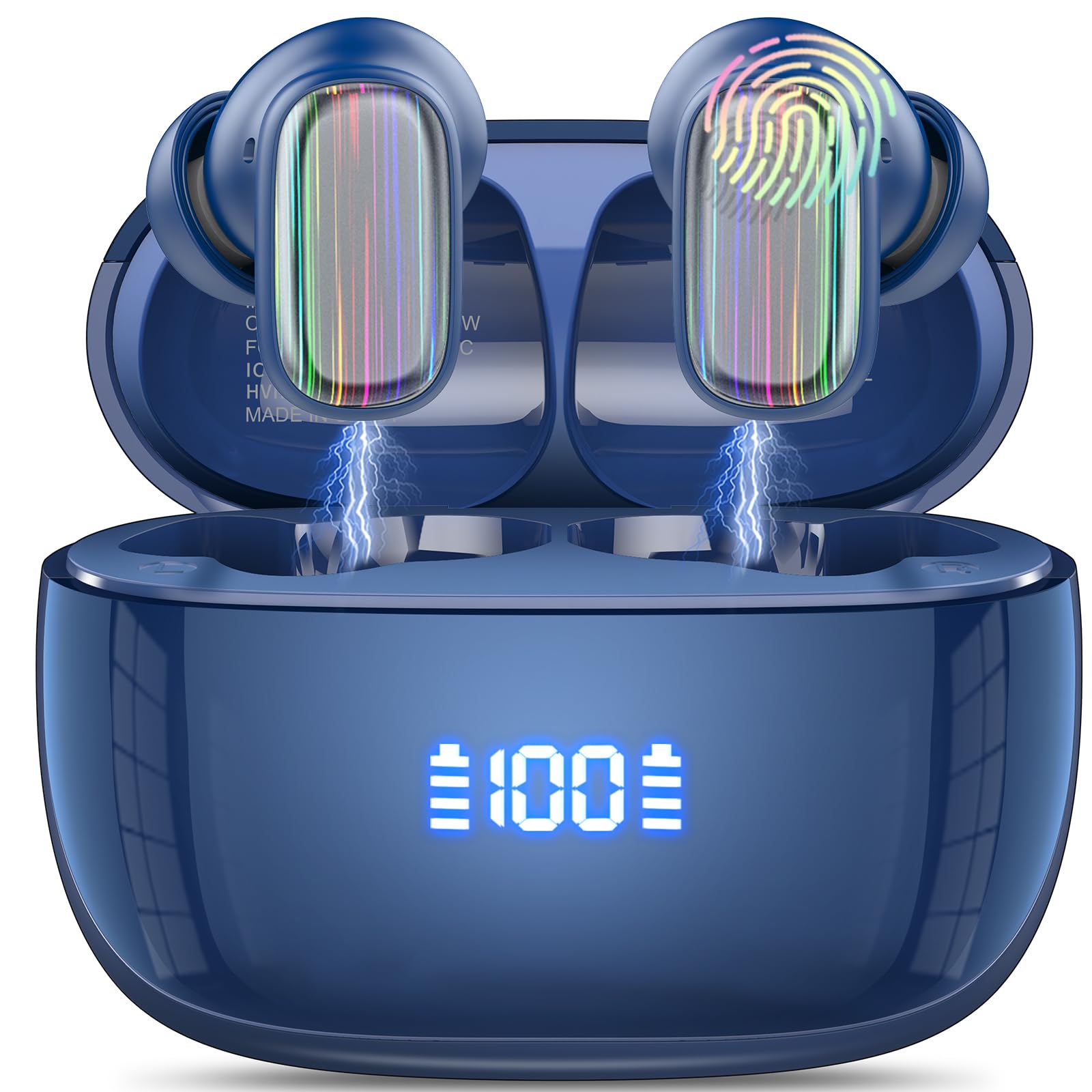 Conyat AI Language Translator Earbuds Real Time, 164 Language/6 Translation Modes Translator Earbuds 3in1 Translation Headphon